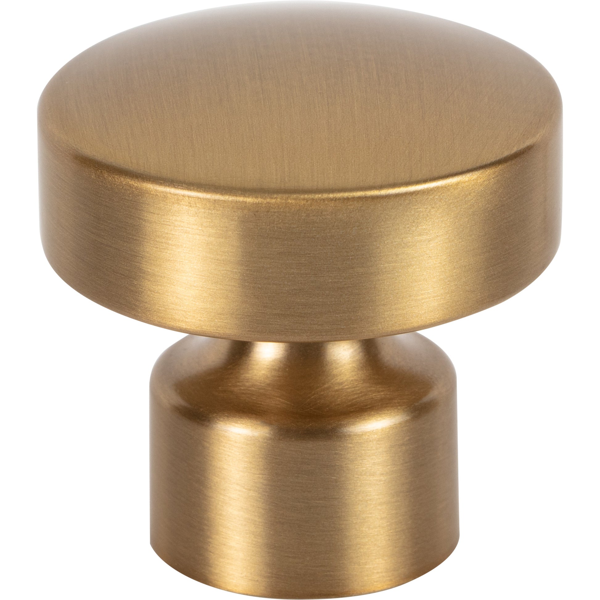 Lennox Knob by Atlas 1-1/4" / Warm Brass