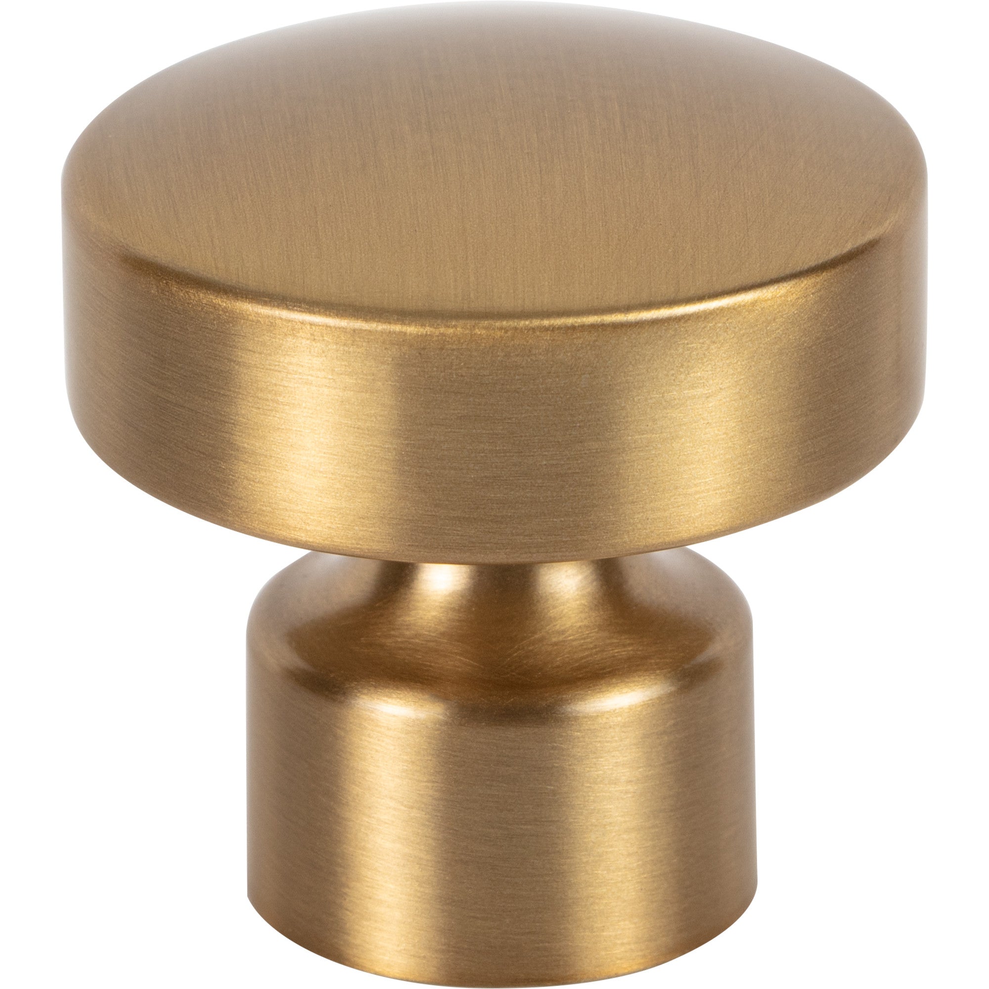 Lennox Knob by Atlas 1-1/4" / Warm Brass