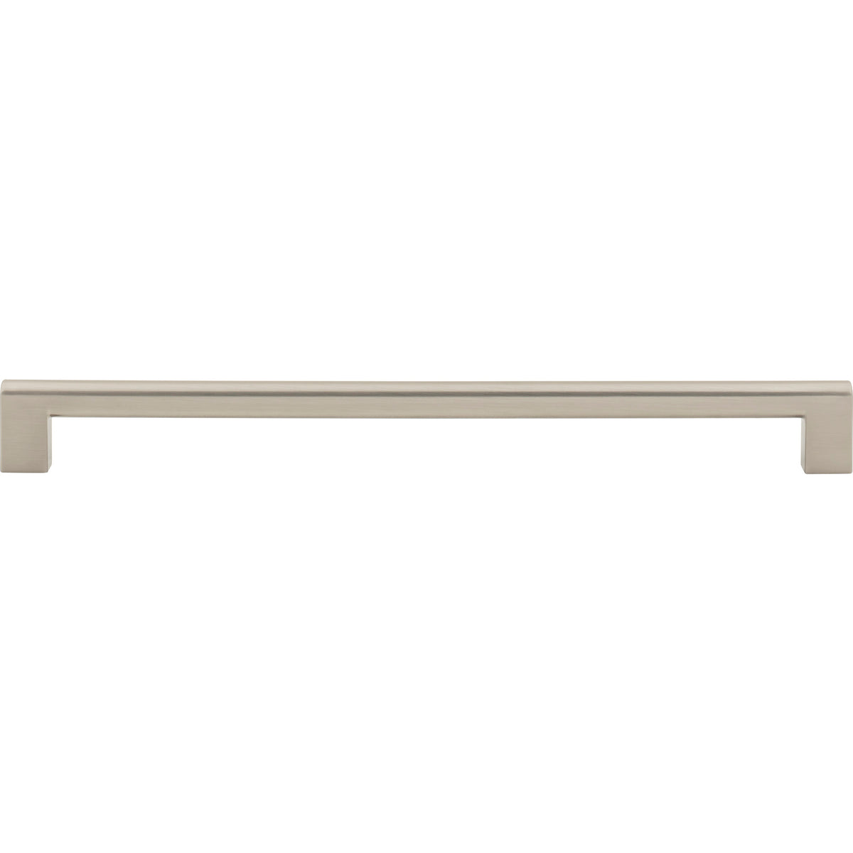 Atlas Round Rail Pull Brushed Nickel / 12"