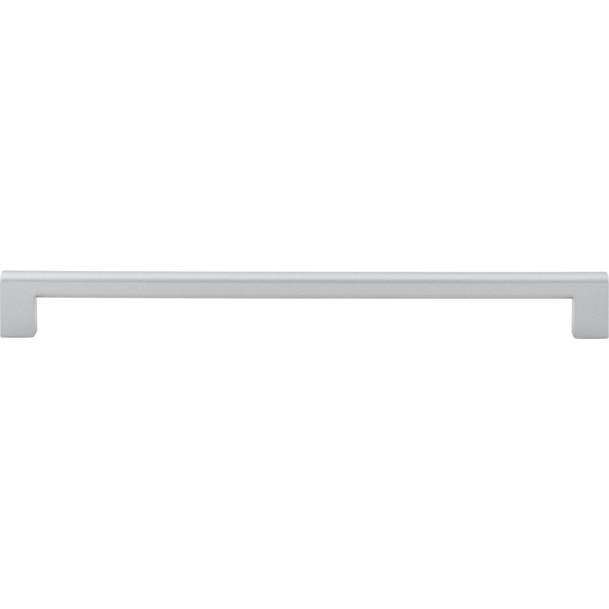 Atlas Round Rail Pull Matte Chrome / 12"