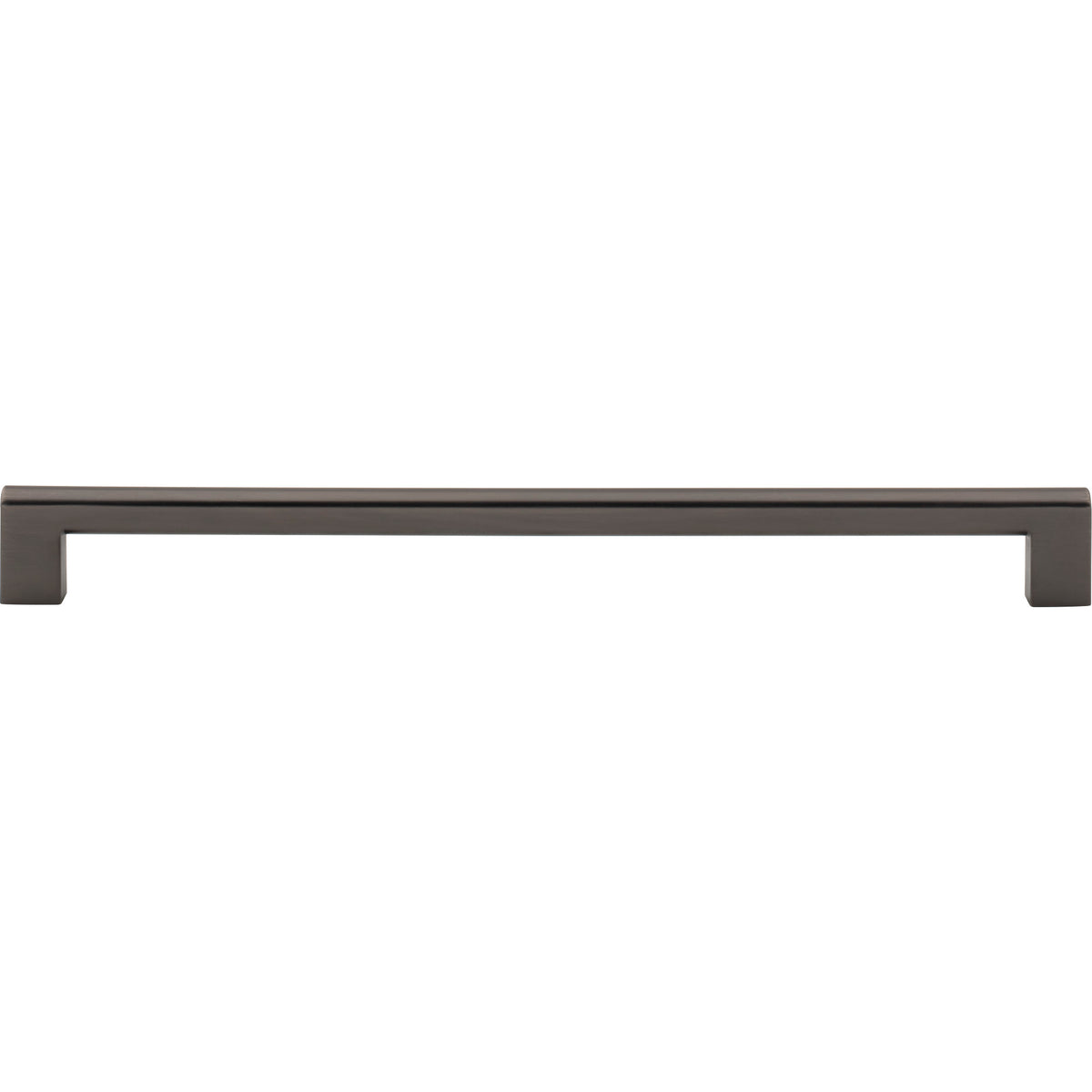 Atlas Round Rail Pull Slate / 12"