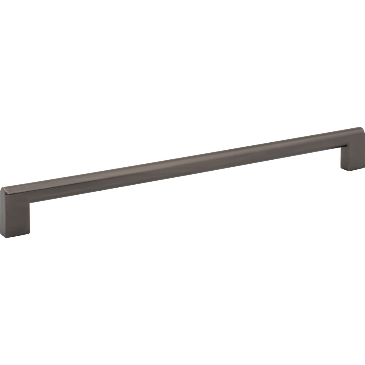 Atlas Round Rail Pull Slate / 12"