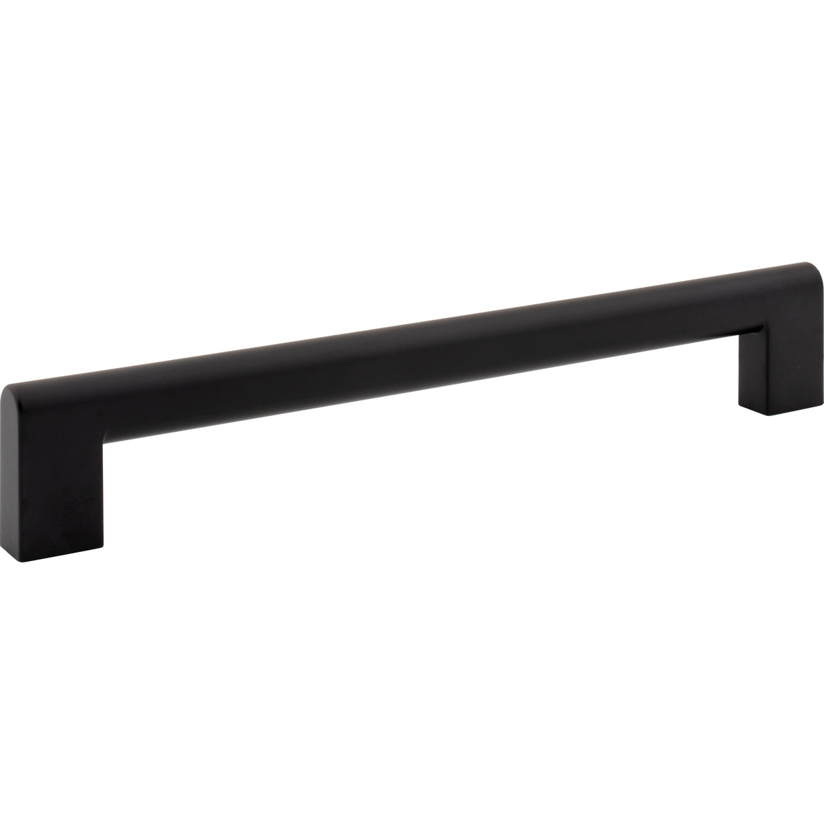Atlas Round Rail Appliance Pull Matte Black / 12"