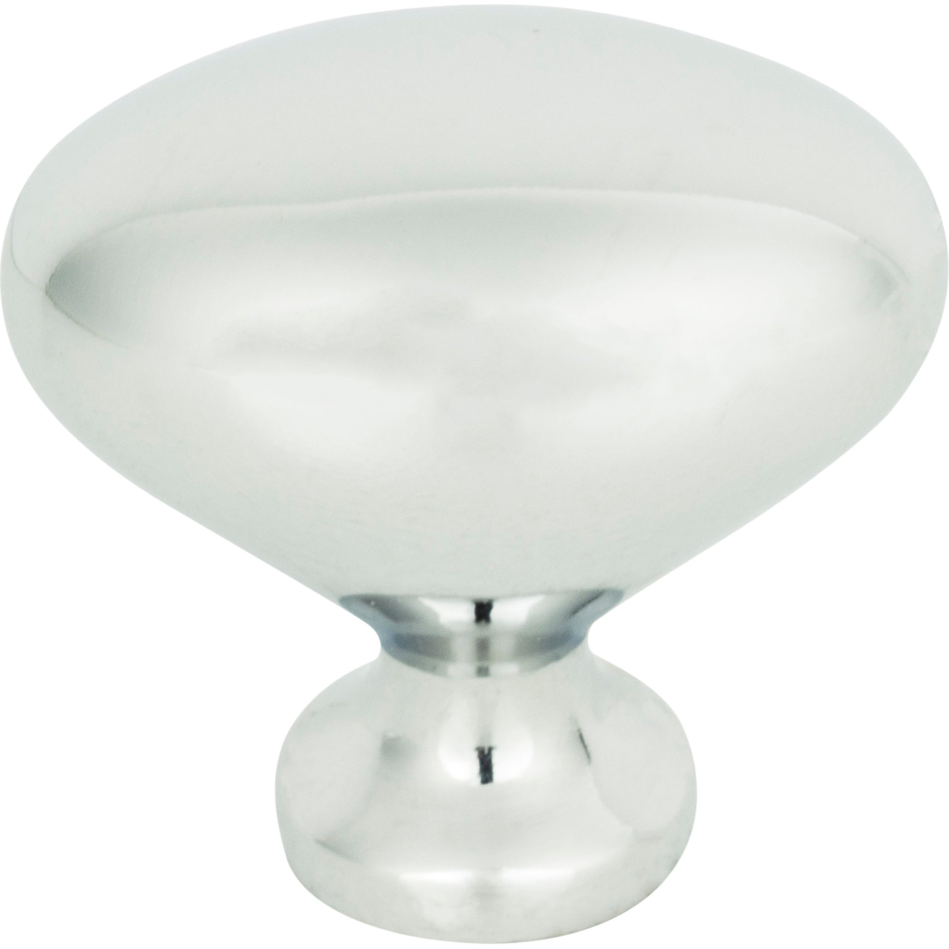 Robin Egg Knob by Atlas Polished Chrome