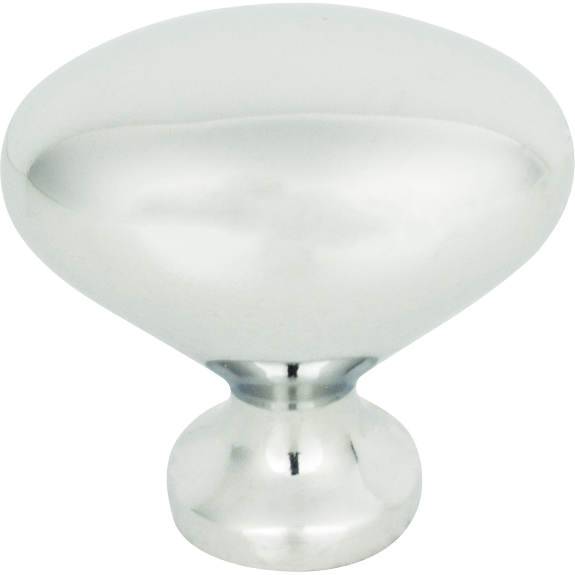 Robin Egg Knob by Atlas Polished Chrome