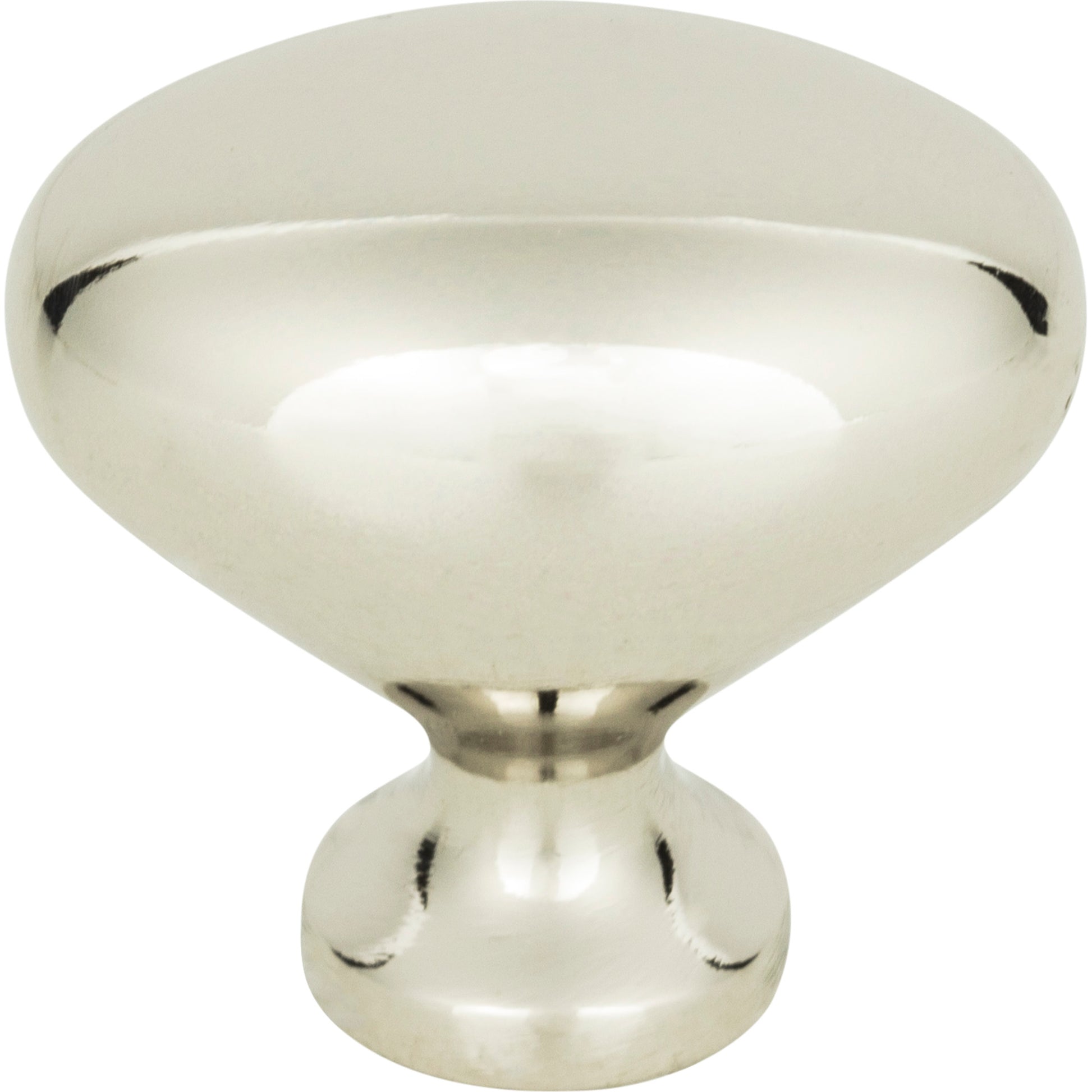 Robin Egg Knob by Atlas Polished Nickel