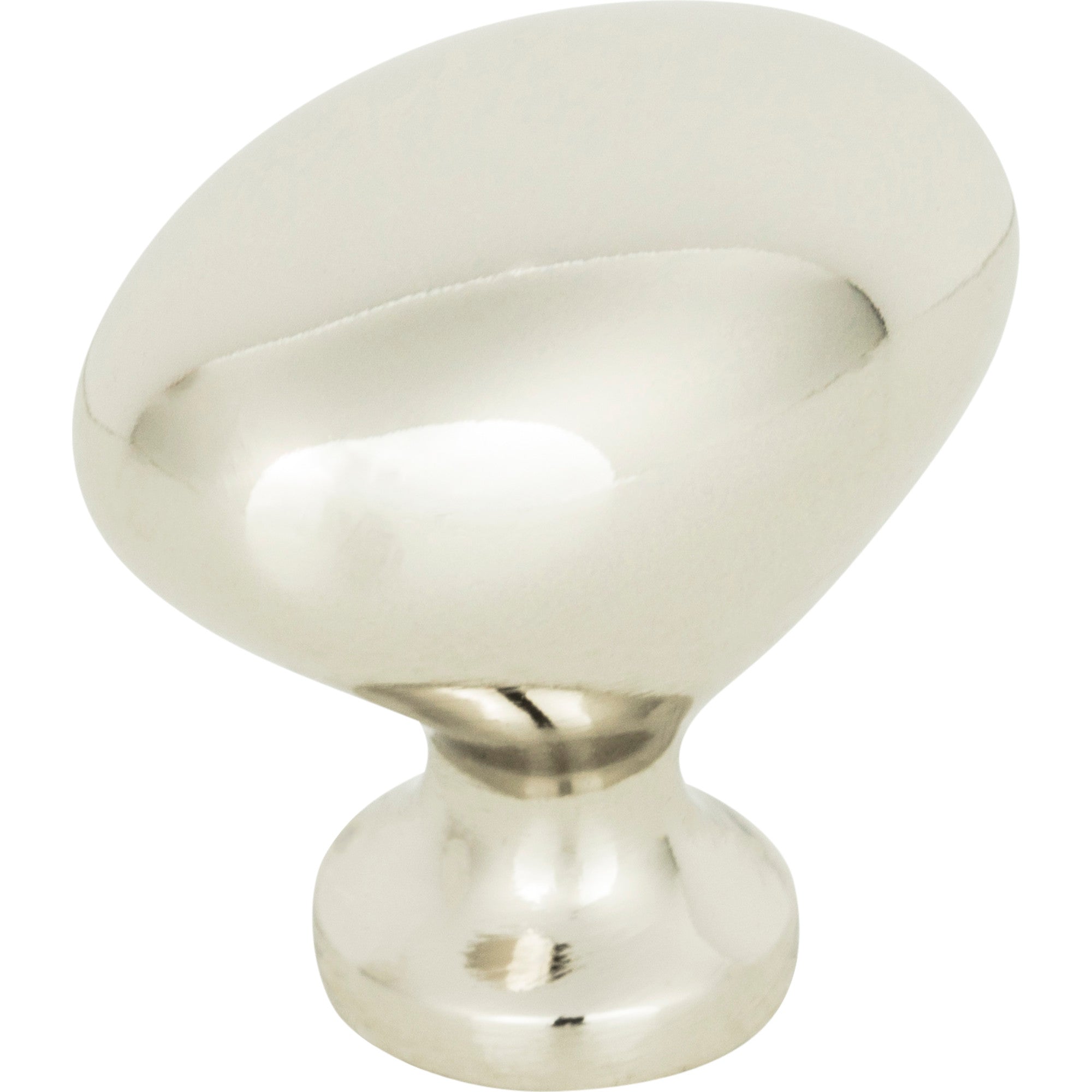 Robin Egg Knob by Atlas Polished Nickel