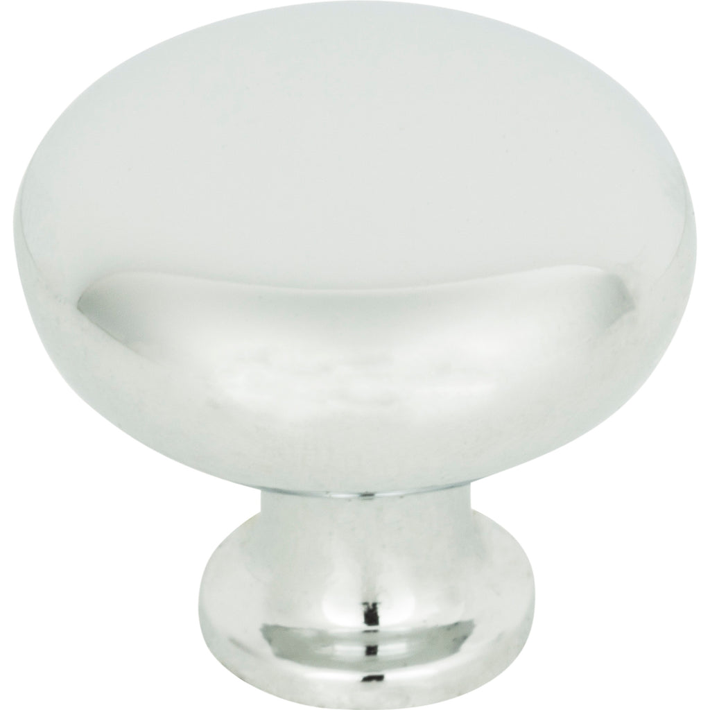 Round Knob by Atlas Polished Chrome