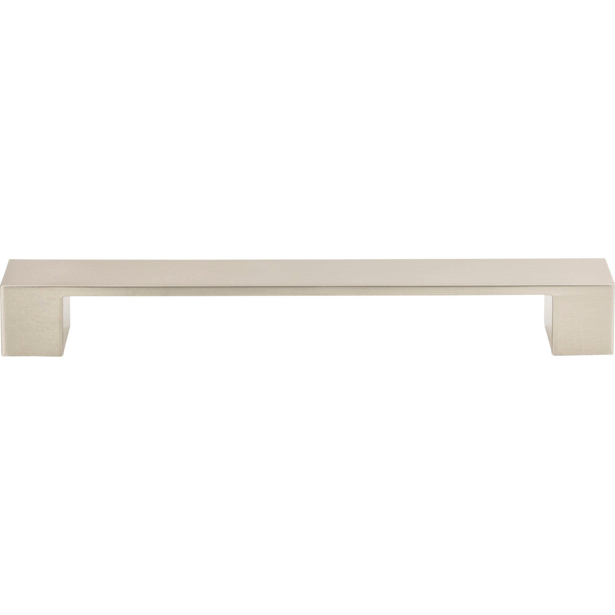 Wide Square Pull by Atlas 7-9/16" / Brushed Nickel