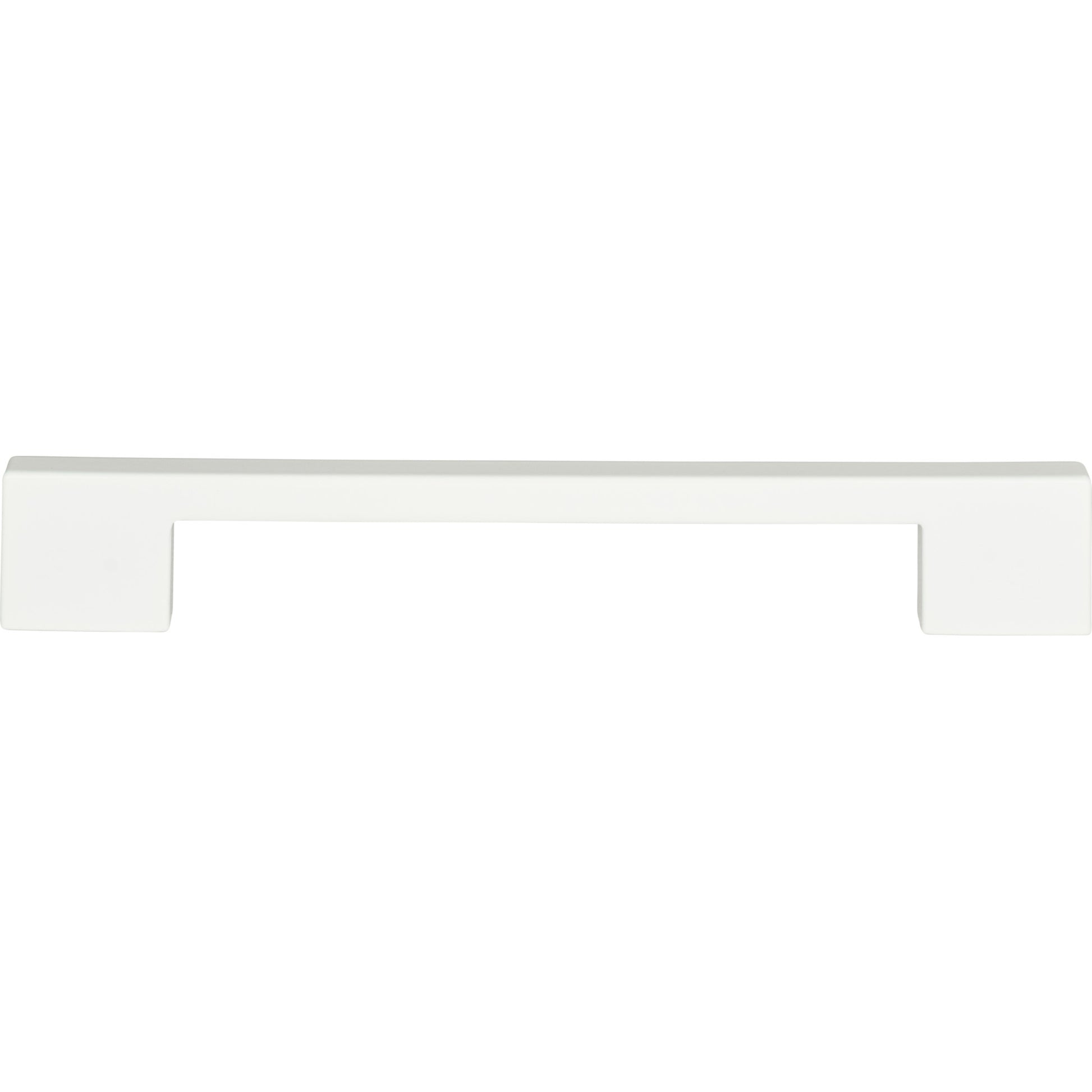 Thin Square Pull by Atlas 7-9/16" / High White Gloss