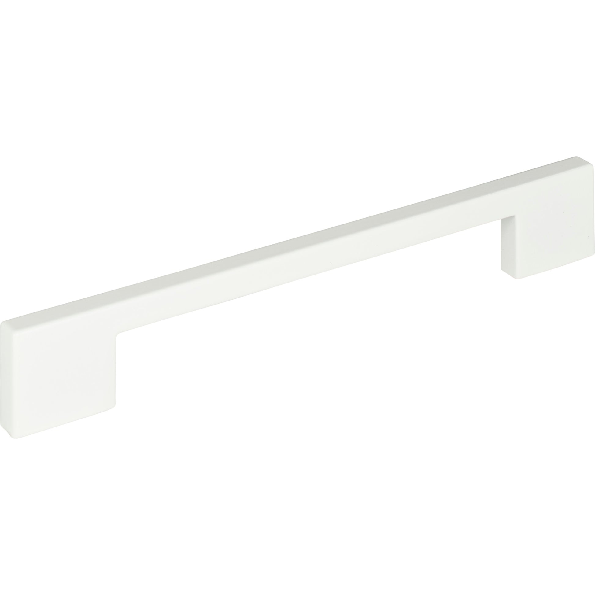 Thin Square Pull by Atlas 7-9/16" / High White Gloss