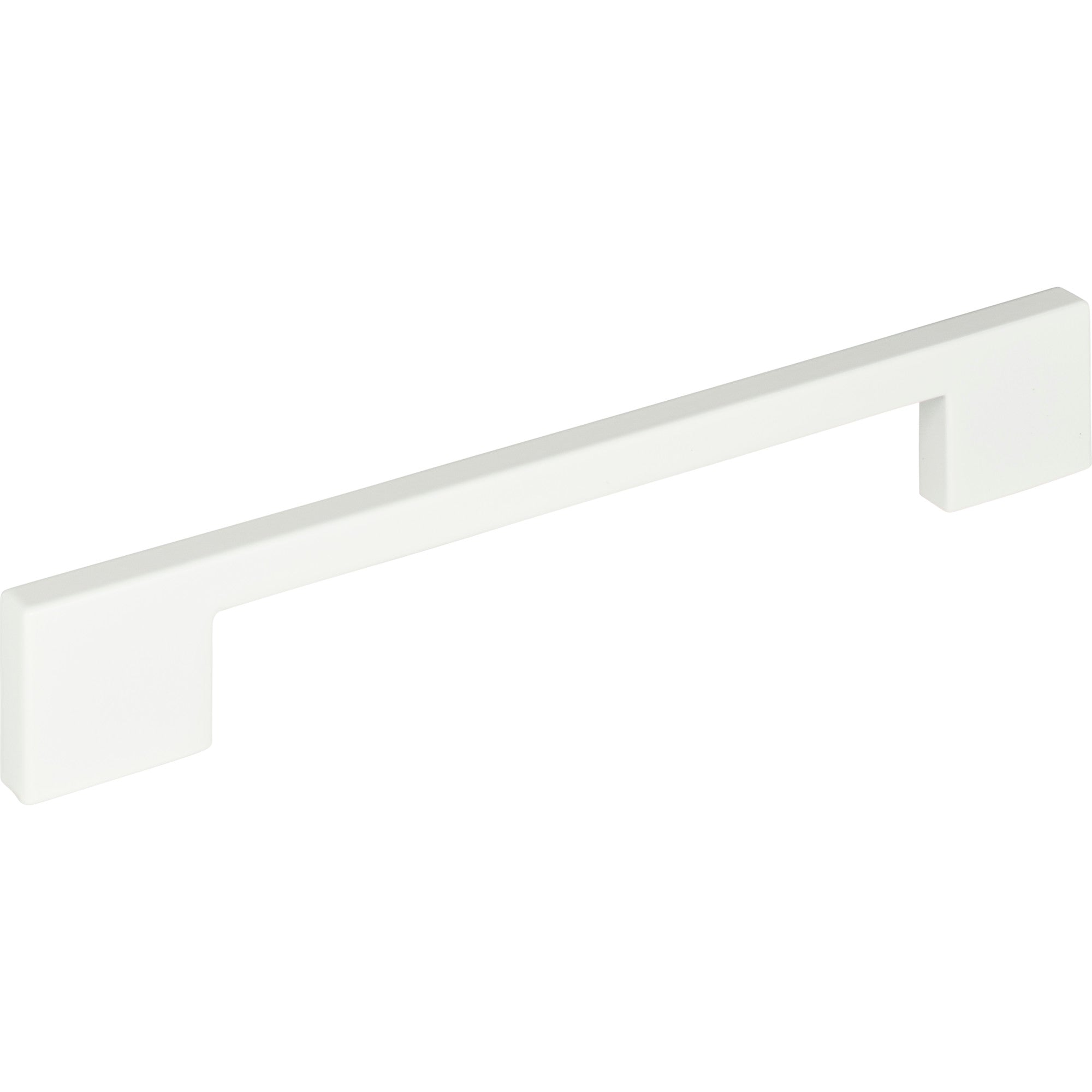 Thin Square Pull by Atlas 7-9/16" / High White Gloss