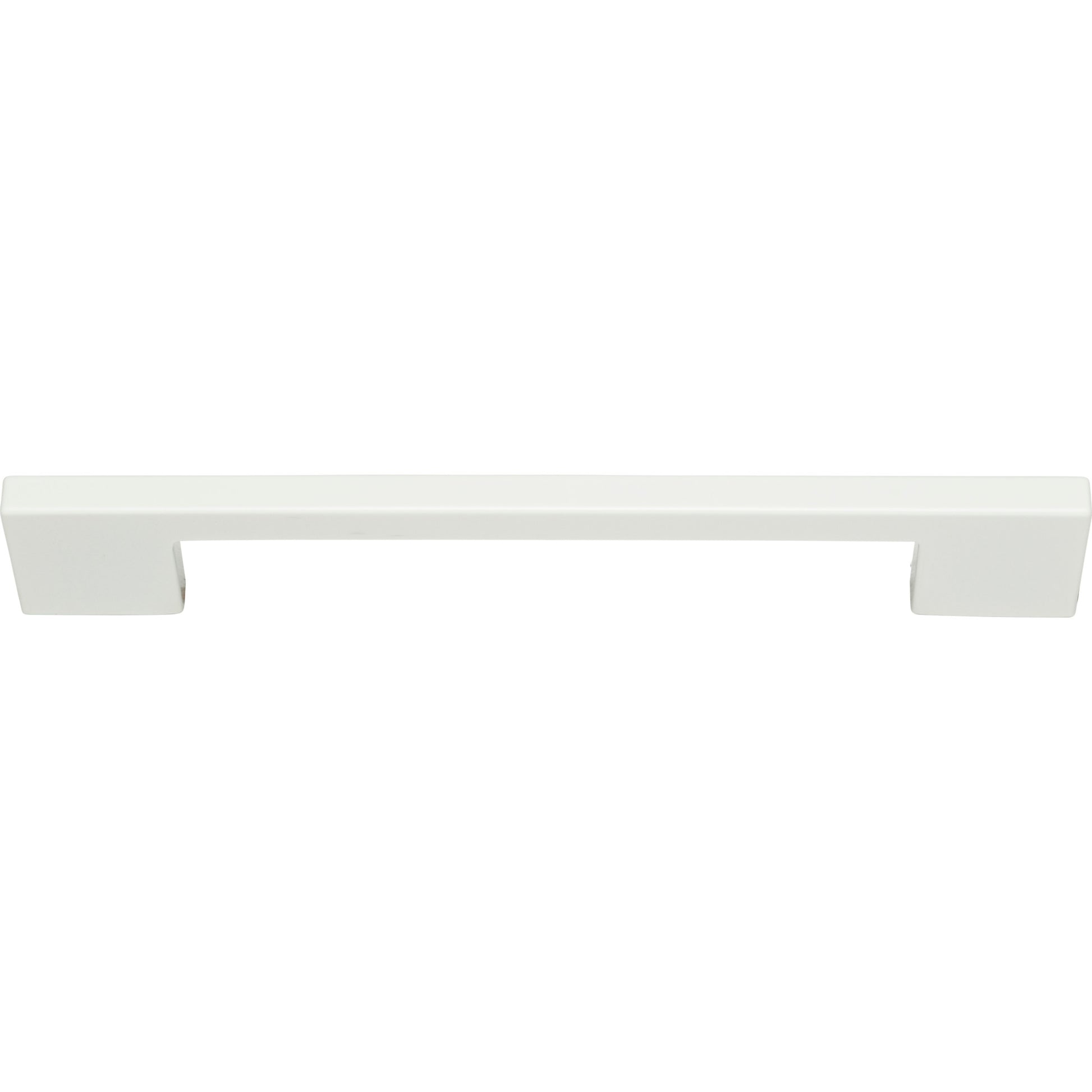 Thin Square Pull by Atlas 7-9/16" / High White Gloss