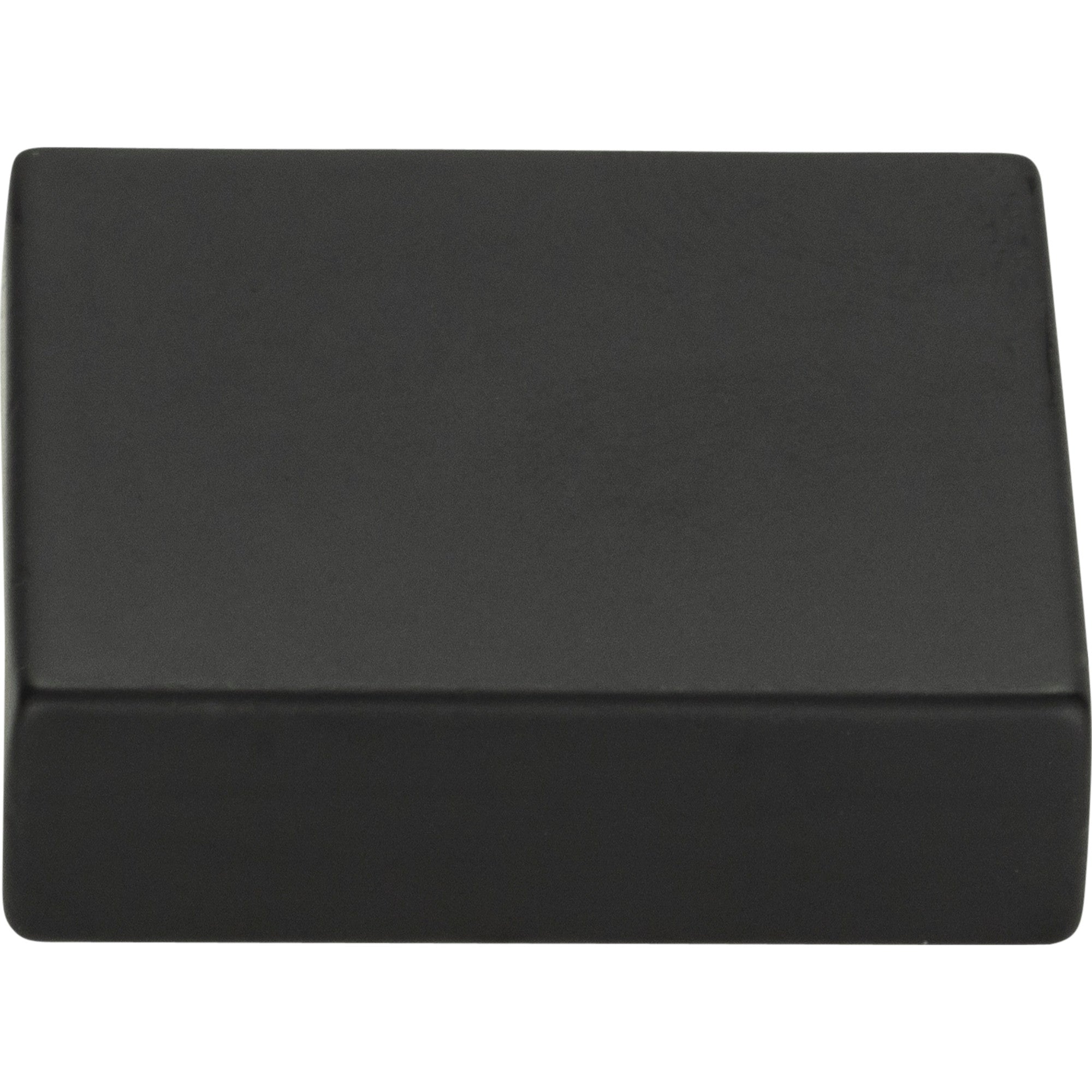 Thin Square Knob by Atlas Matte Black