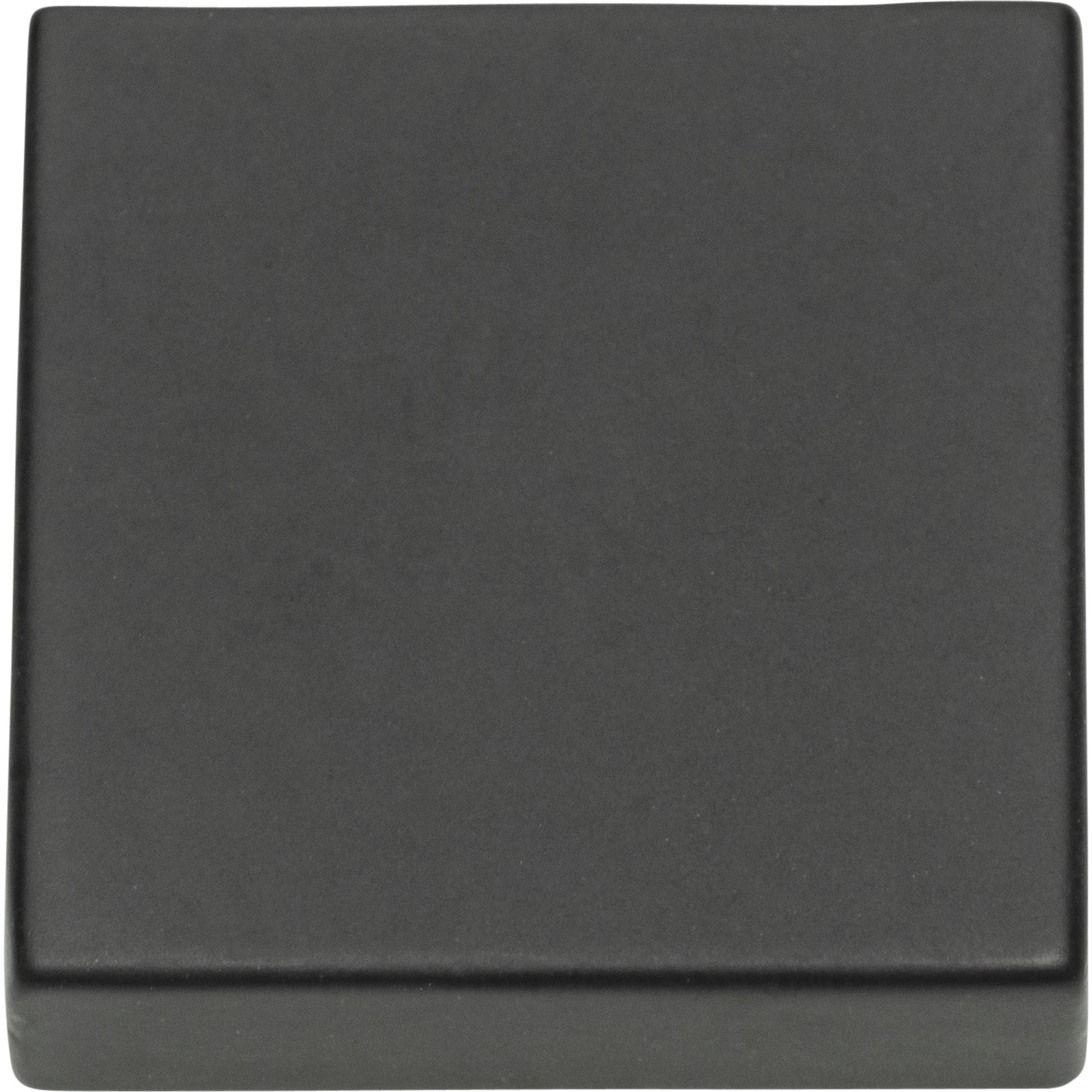 Thin Square Knob by Atlas Matte Black