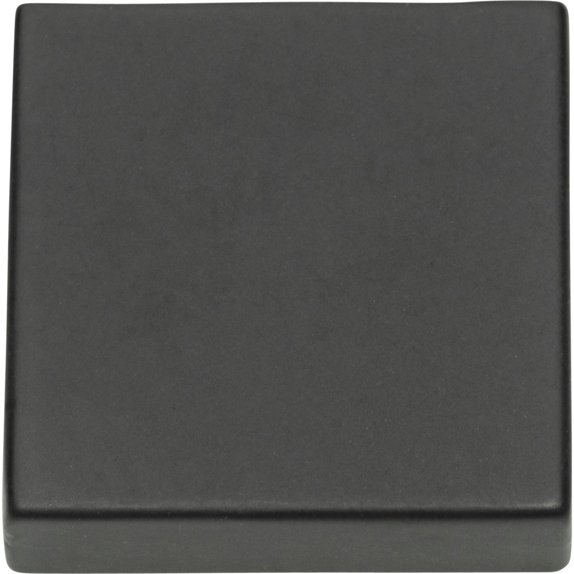 Thin Square Knob by Atlas Matte Black