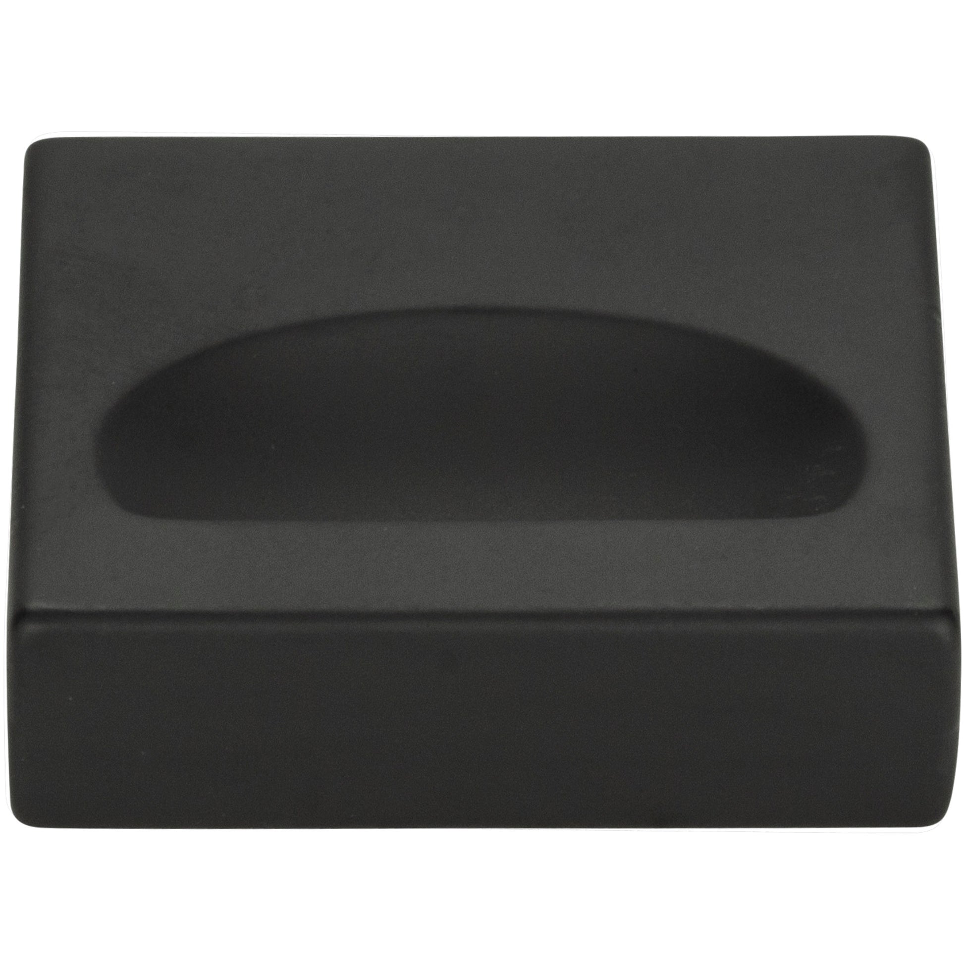Thin Square Knob by Atlas Matte Black