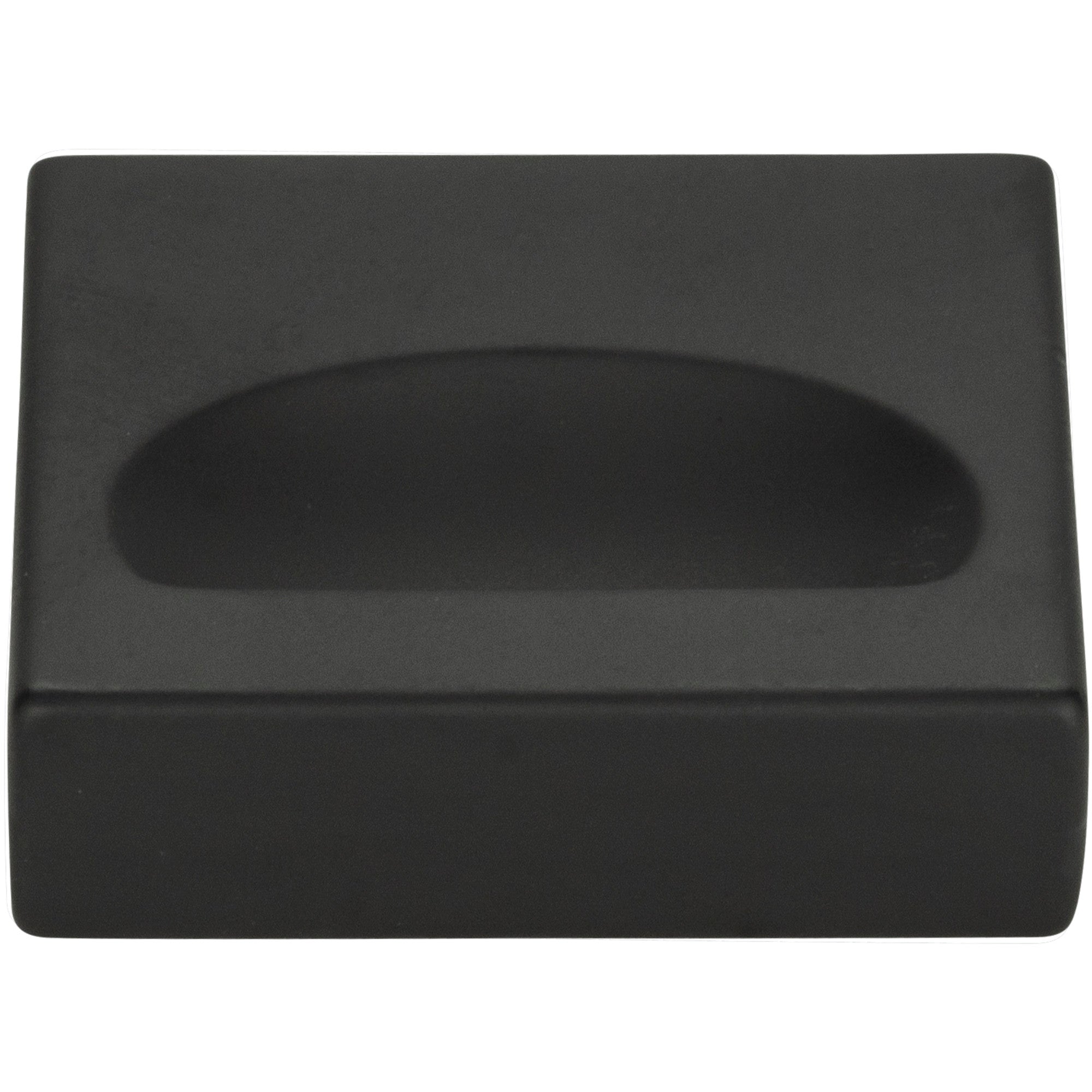 Thin Square Knob by Atlas Matte Black
