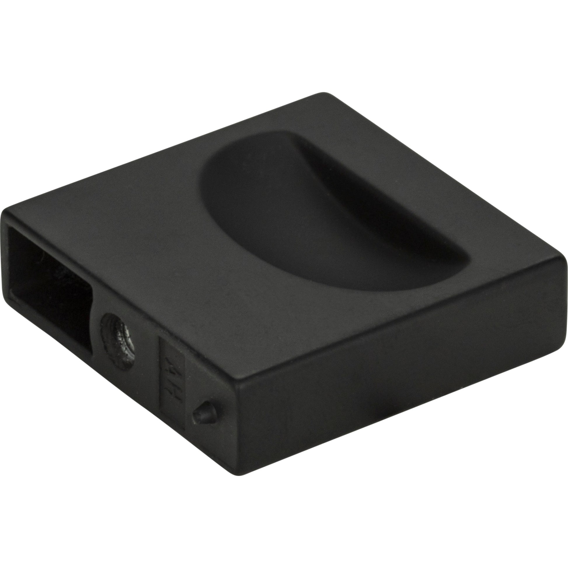 Thin Square Knob by Atlas Matte Black
