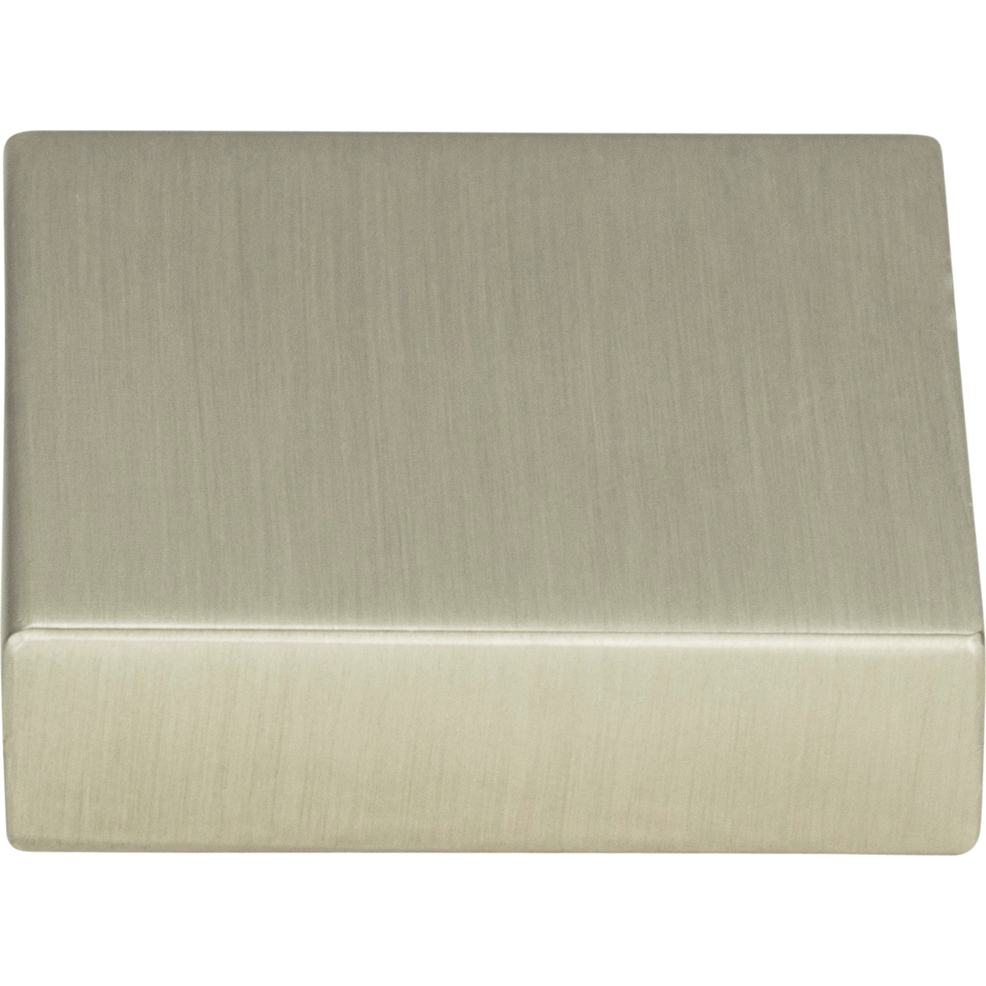Thin Square Knob by Atlas Brushed Nickel