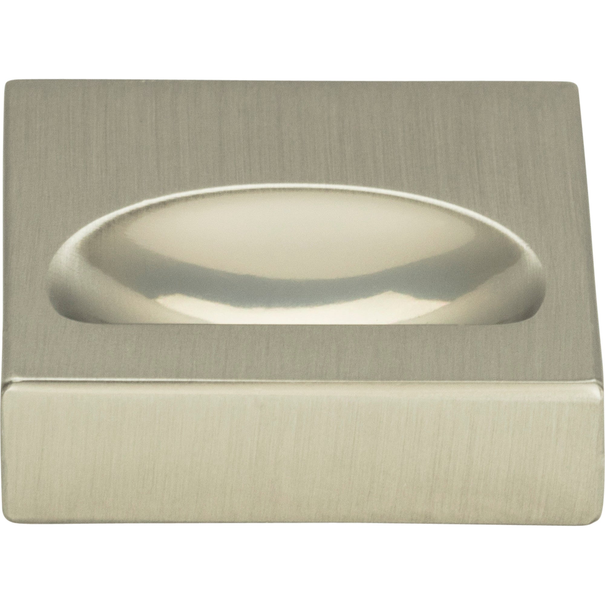Thin Square Knob by Atlas Brushed Nickel