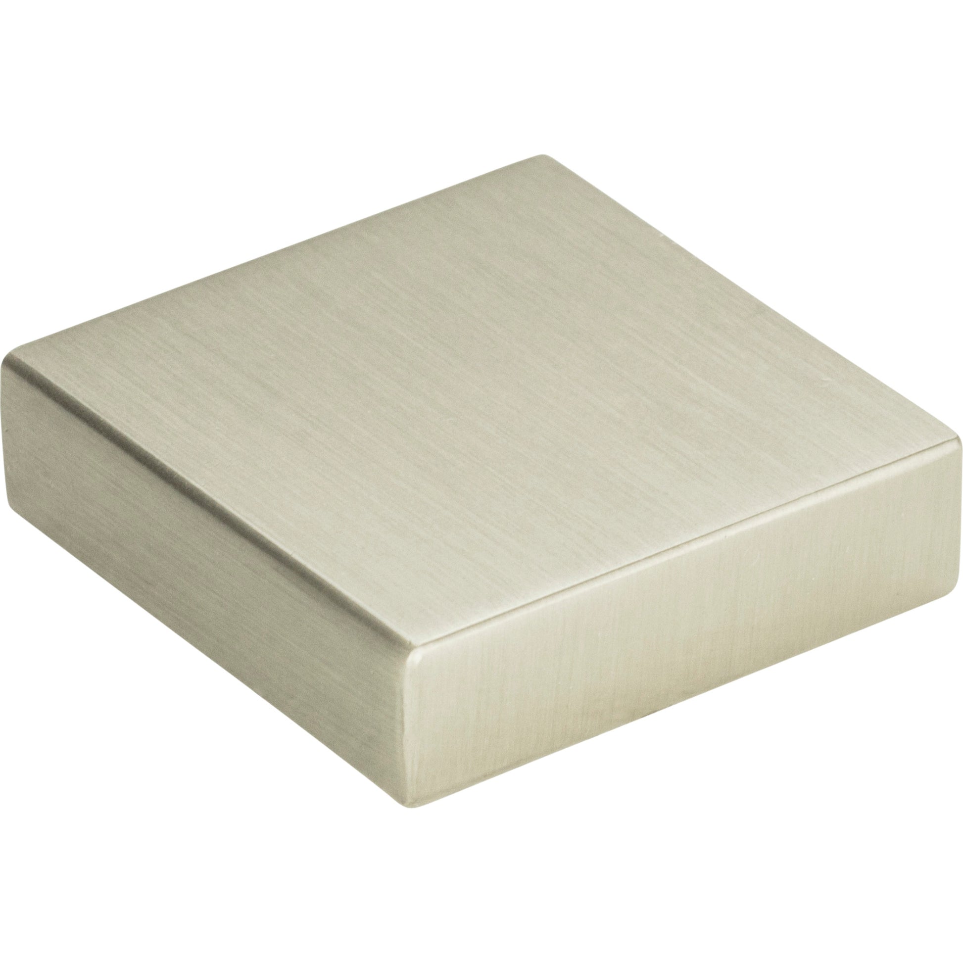 Thin Square Knob by Atlas Brushed Nickel