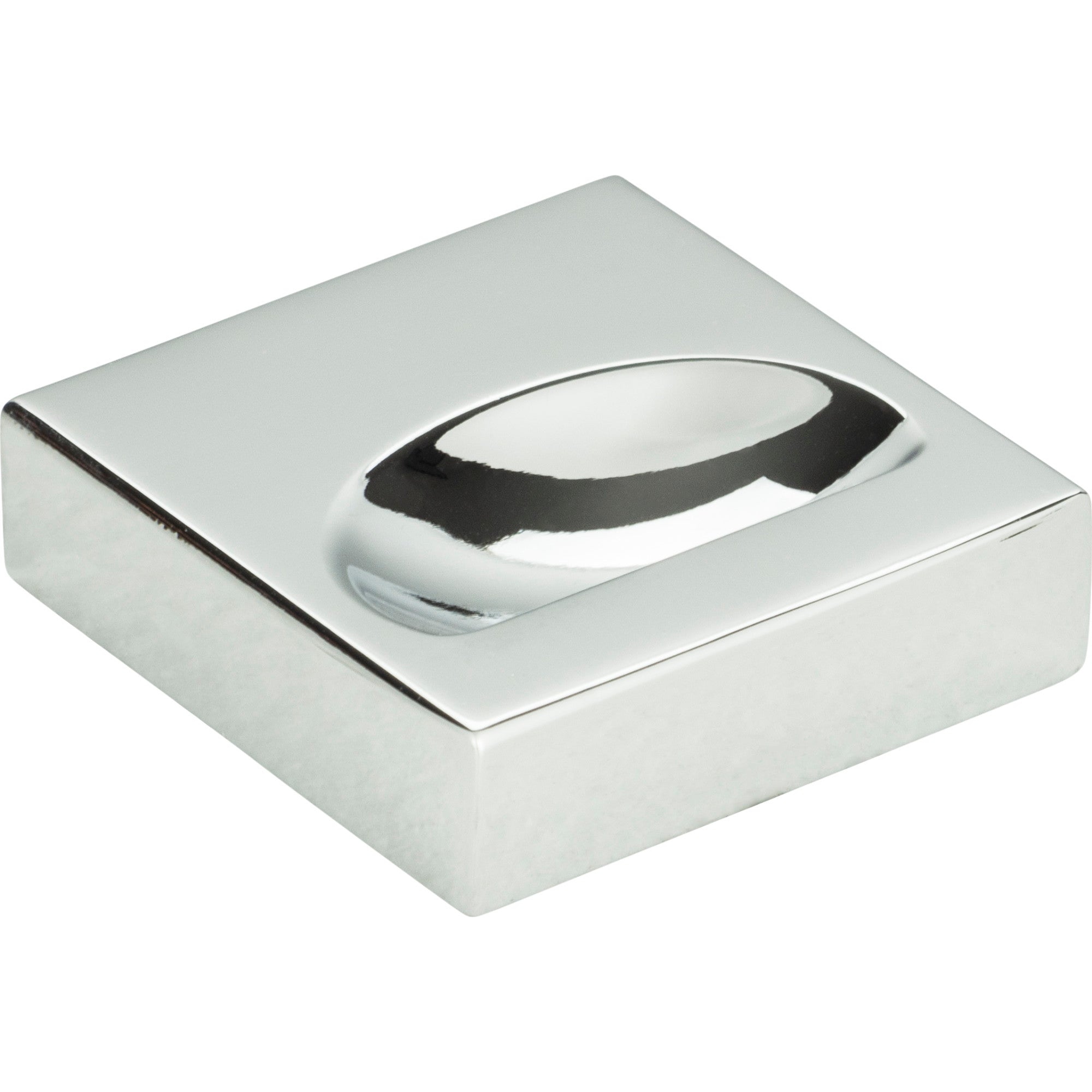 Thin Square Knob by Atlas Polished Chrome