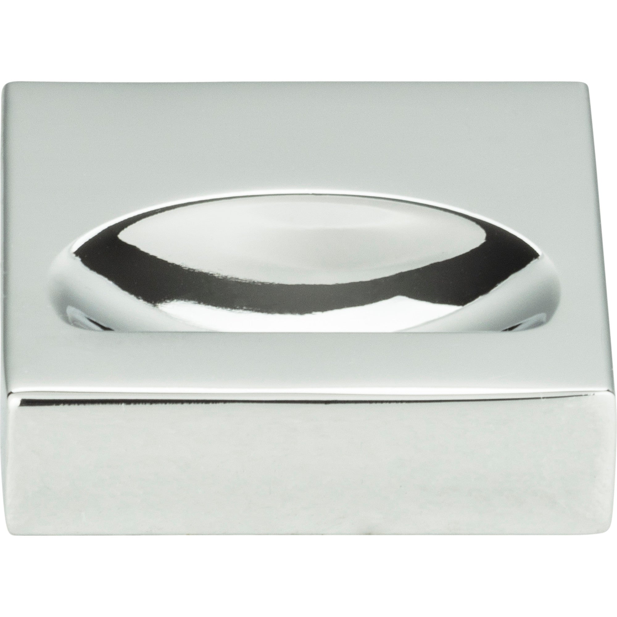 Thin Square Knob by Atlas Polished Chrome