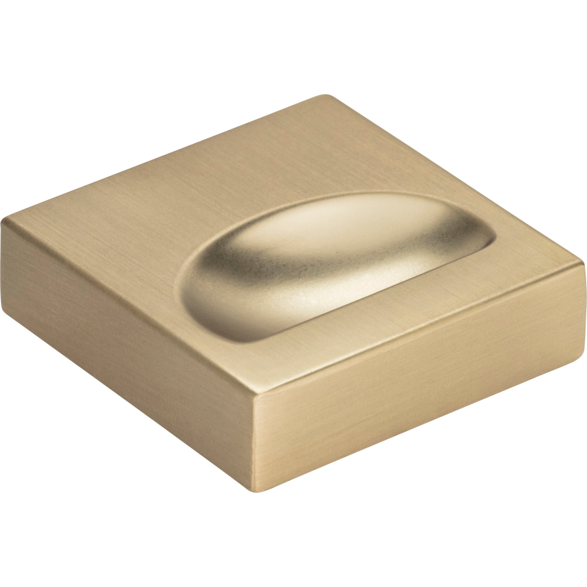 Thin Square Knob by Atlas Champagne