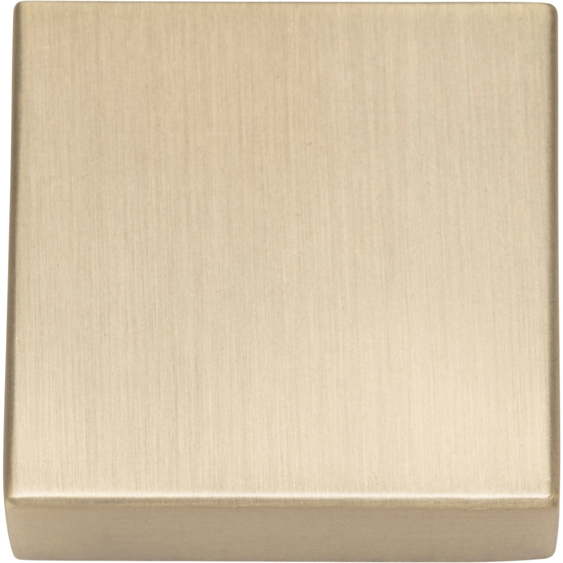 Thin Square Knob by Atlas Champagne