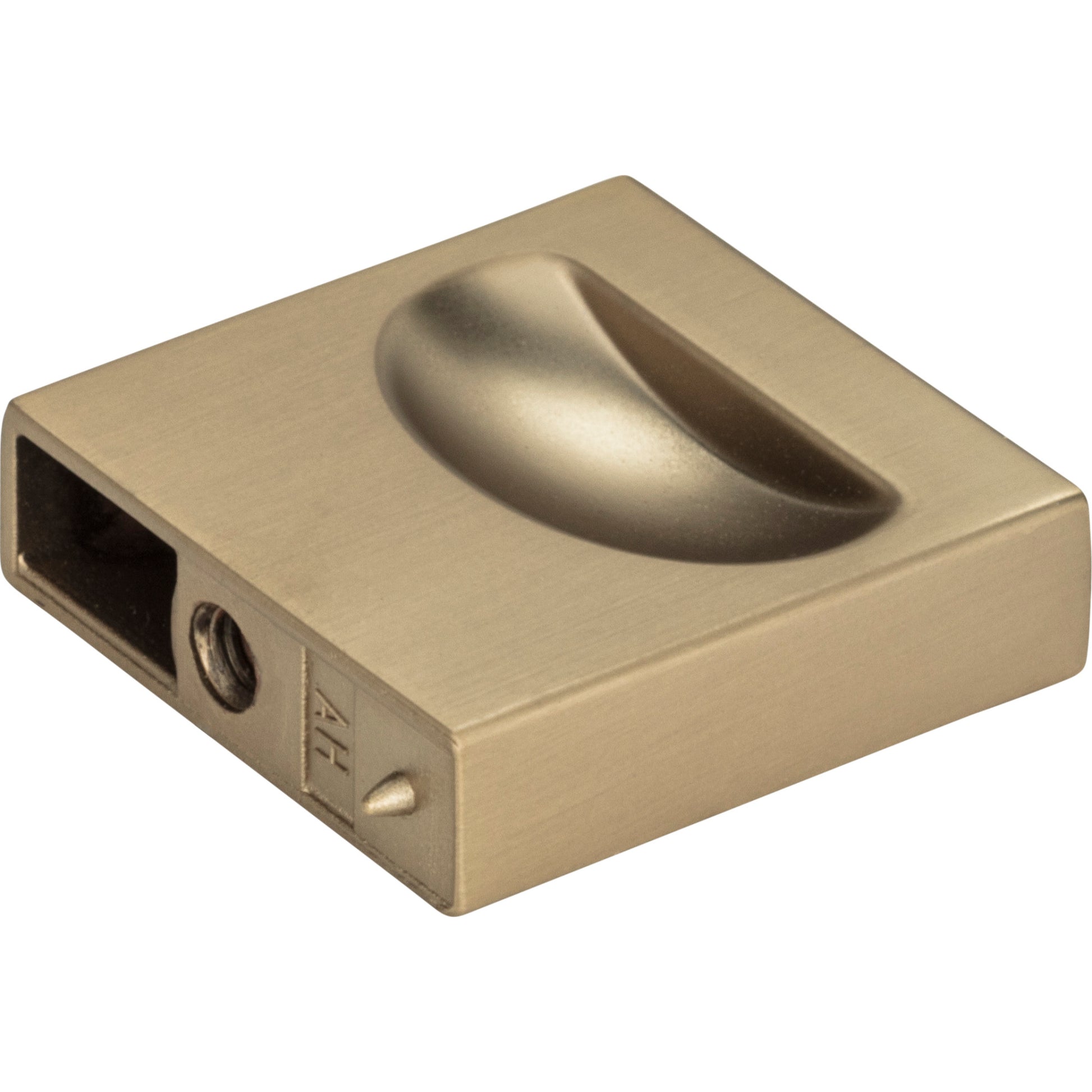 Thin Square Knob by Atlas Champagne