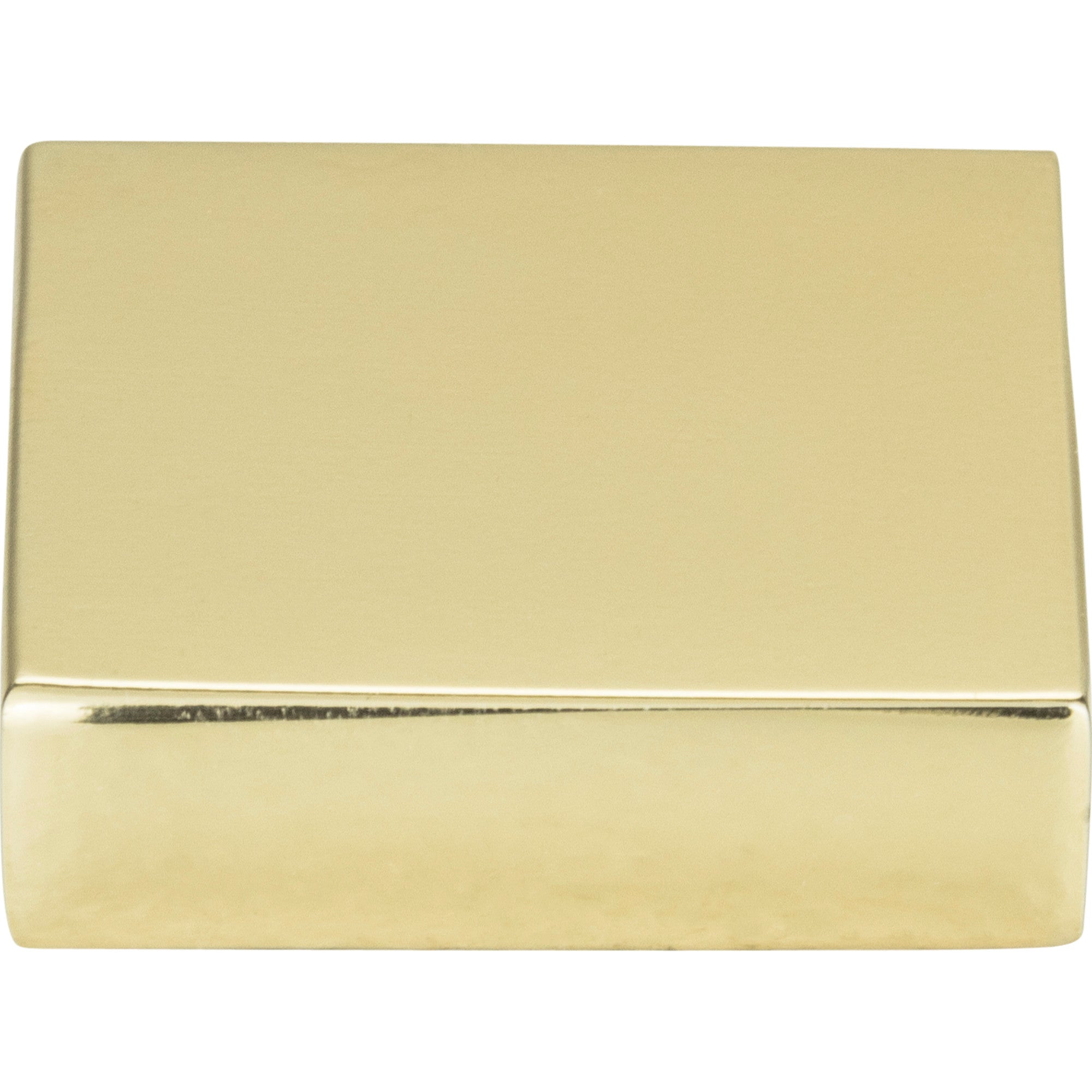 Thin Square Knob by Atlas French Gold