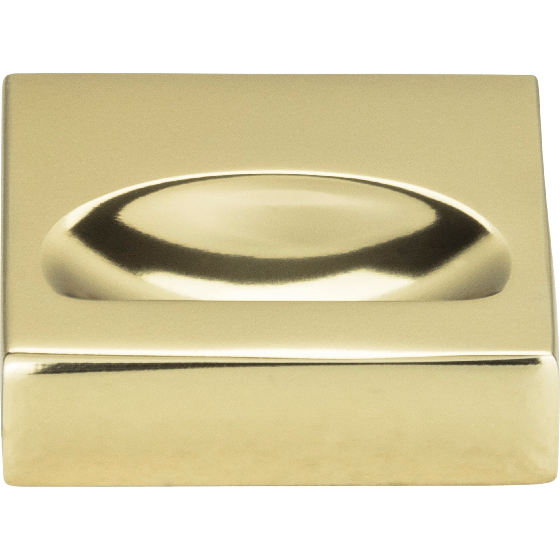 Thin Square Knob by Atlas French Gold