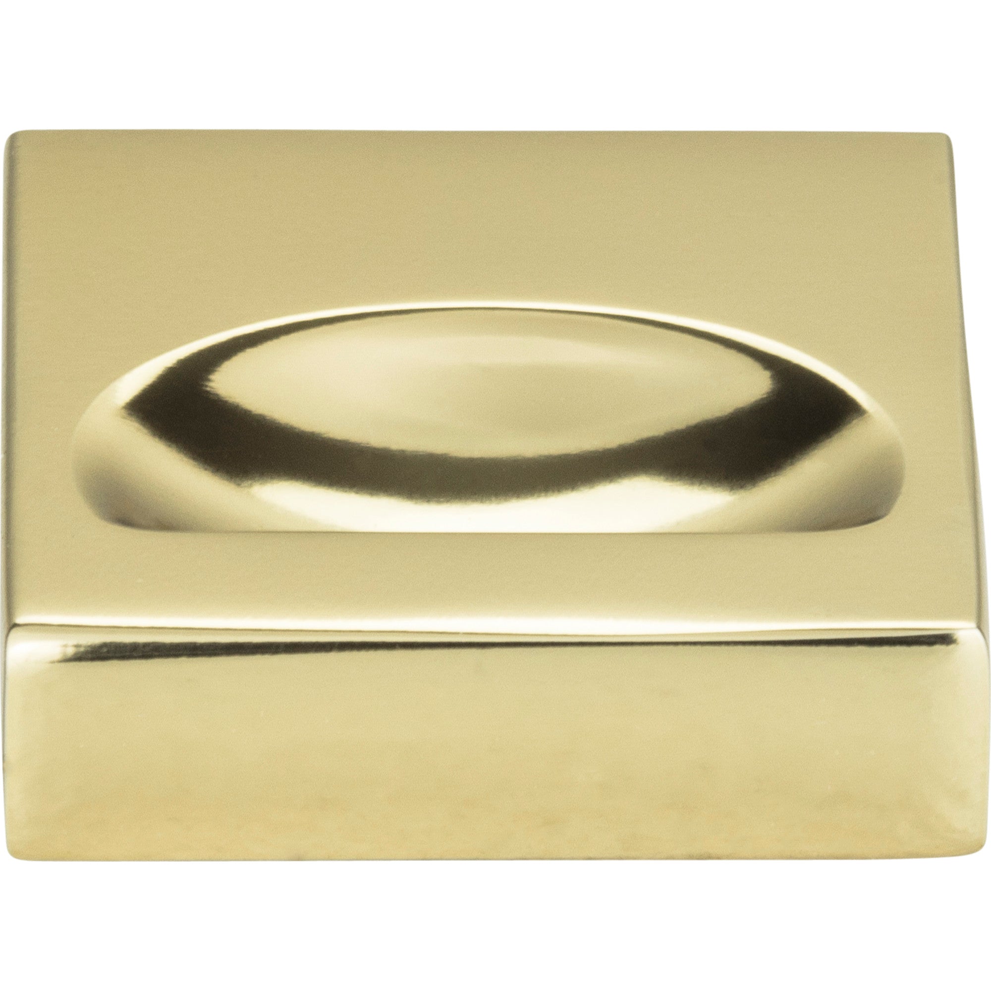Thin Square Knob by Atlas French Gold