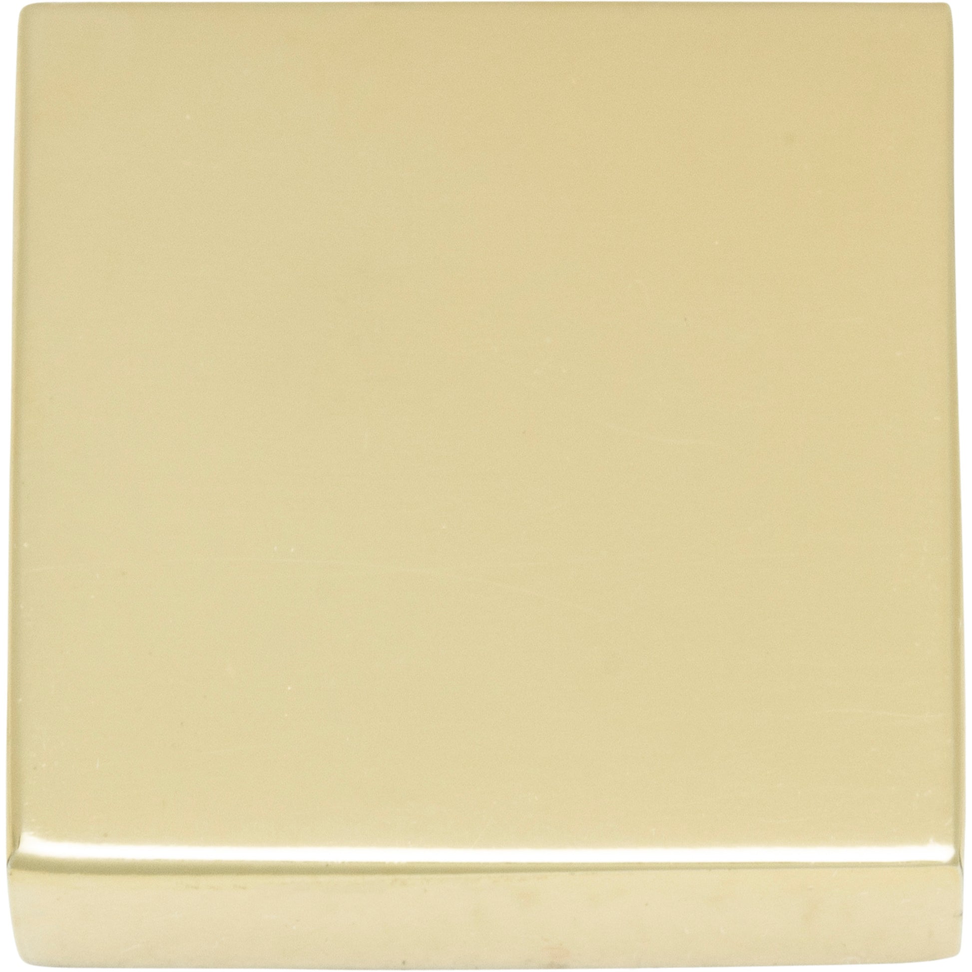 Thin Square Knob by Atlas French Gold