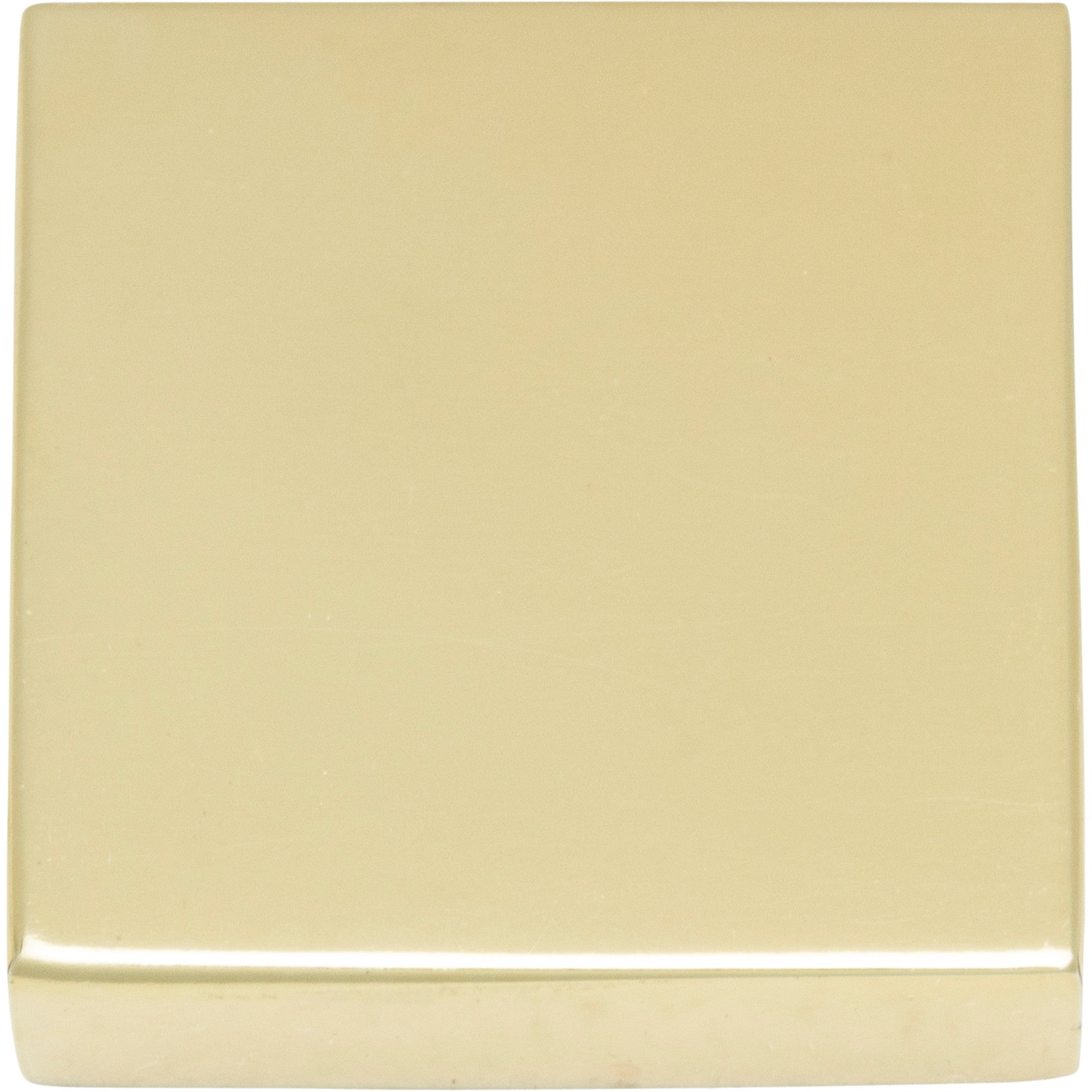 Thin Square Knob by Atlas French Gold