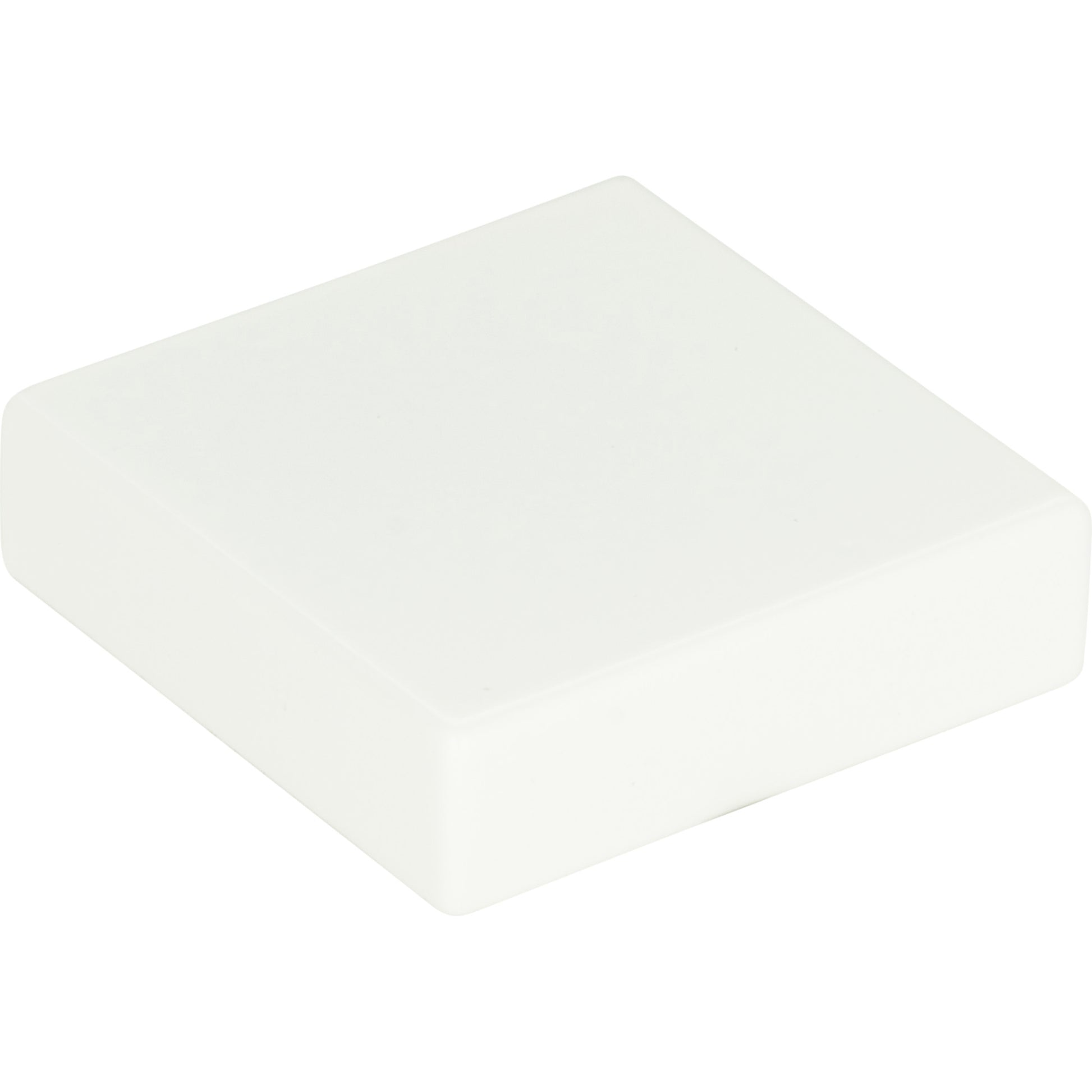 Thin Square Knob by Atlas High White Gloss