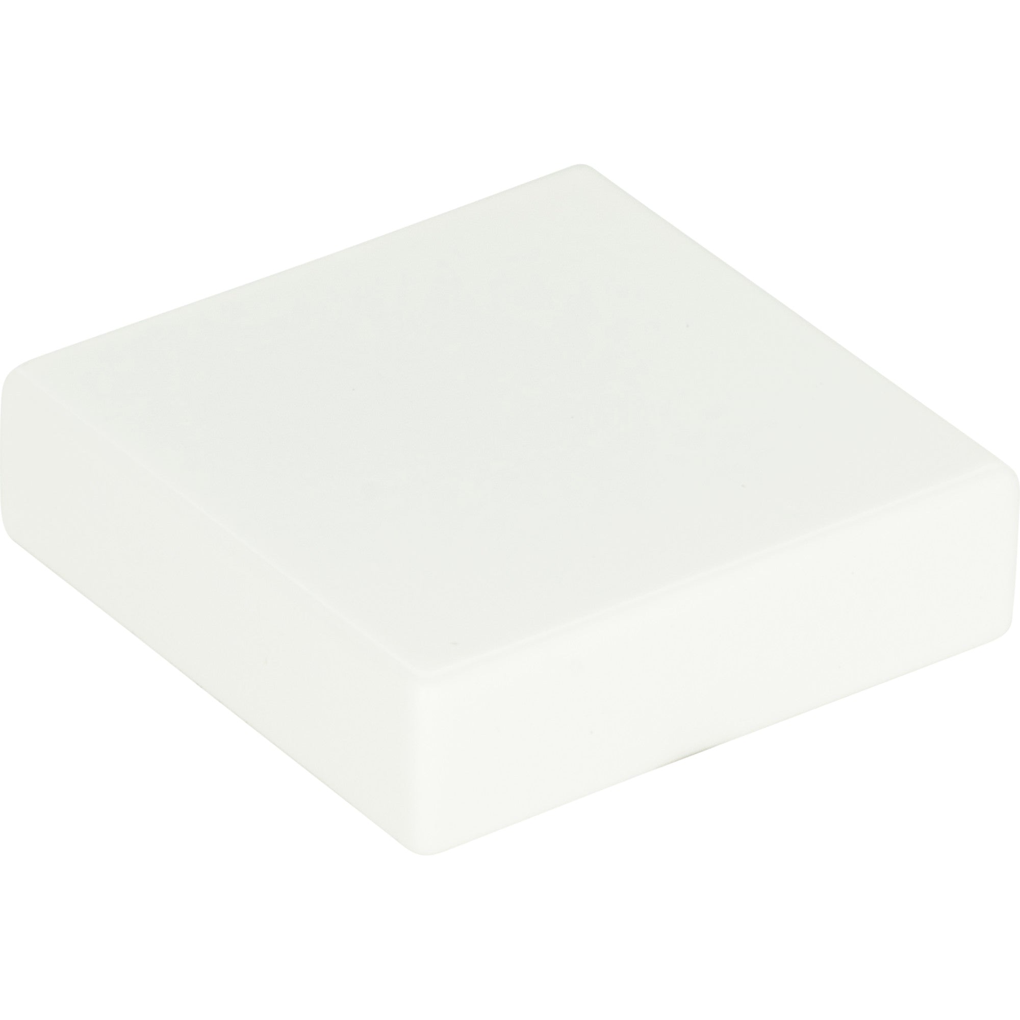 Thin Square Knob by Atlas High White Gloss