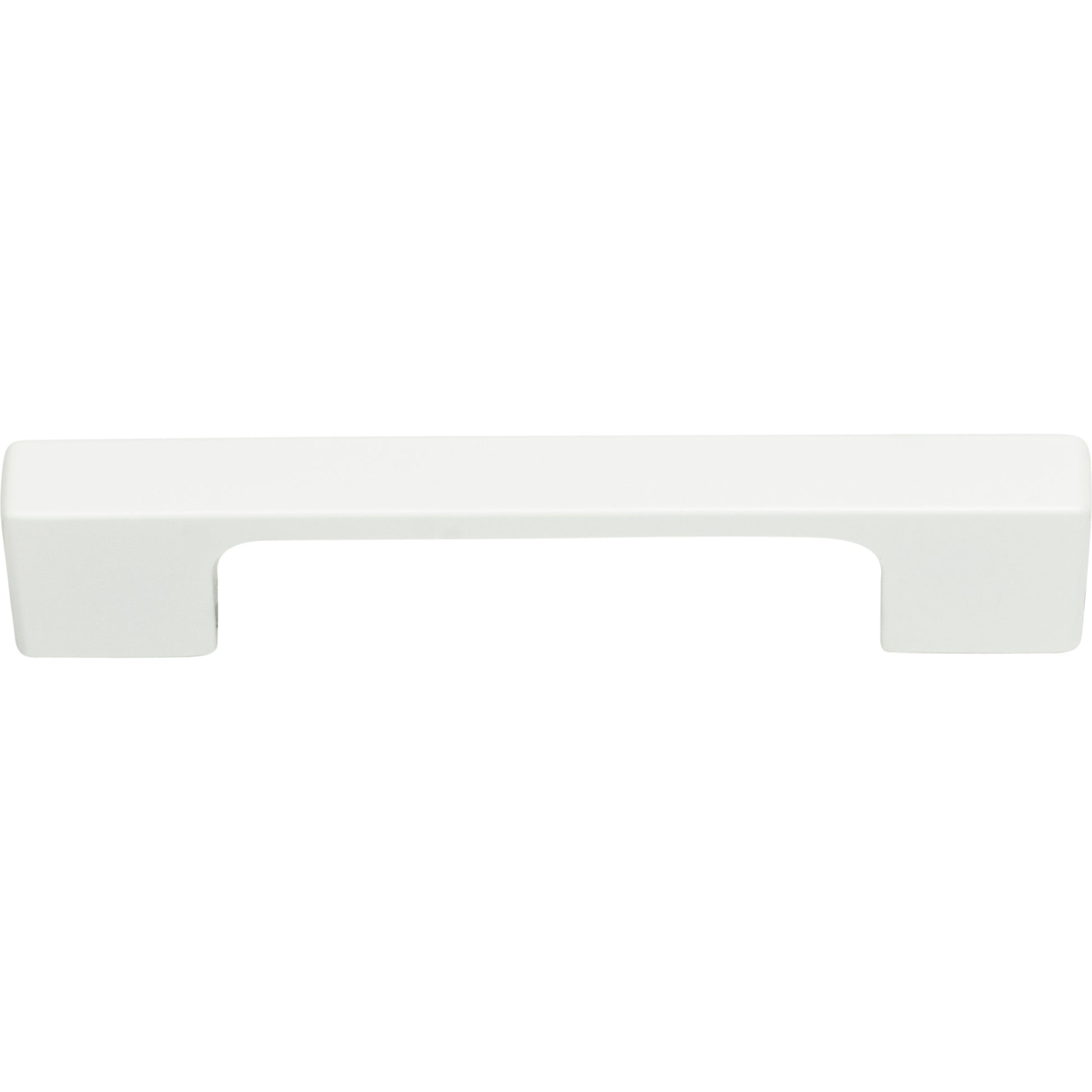 Thin Square Pull by Atlas 3-3/4" / High White Gloss