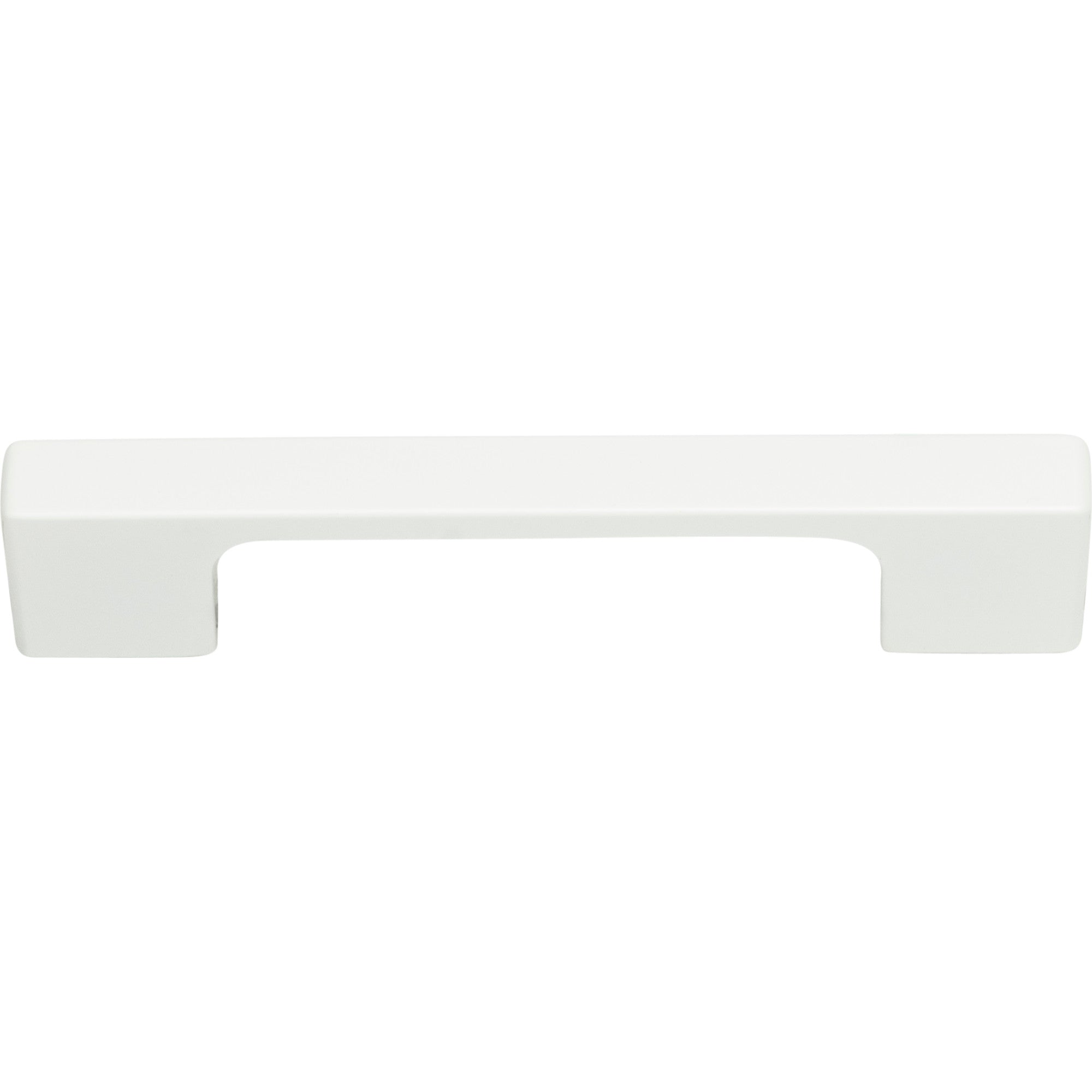 Thin Square Pull by Atlas 3-3/4" / High White Gloss