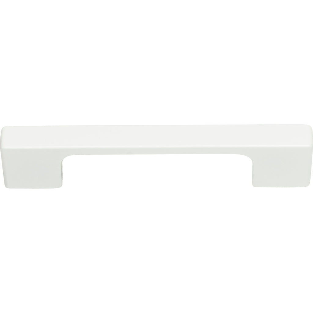 Thin Square Pull by Atlas 3-3/4" / High White Gloss