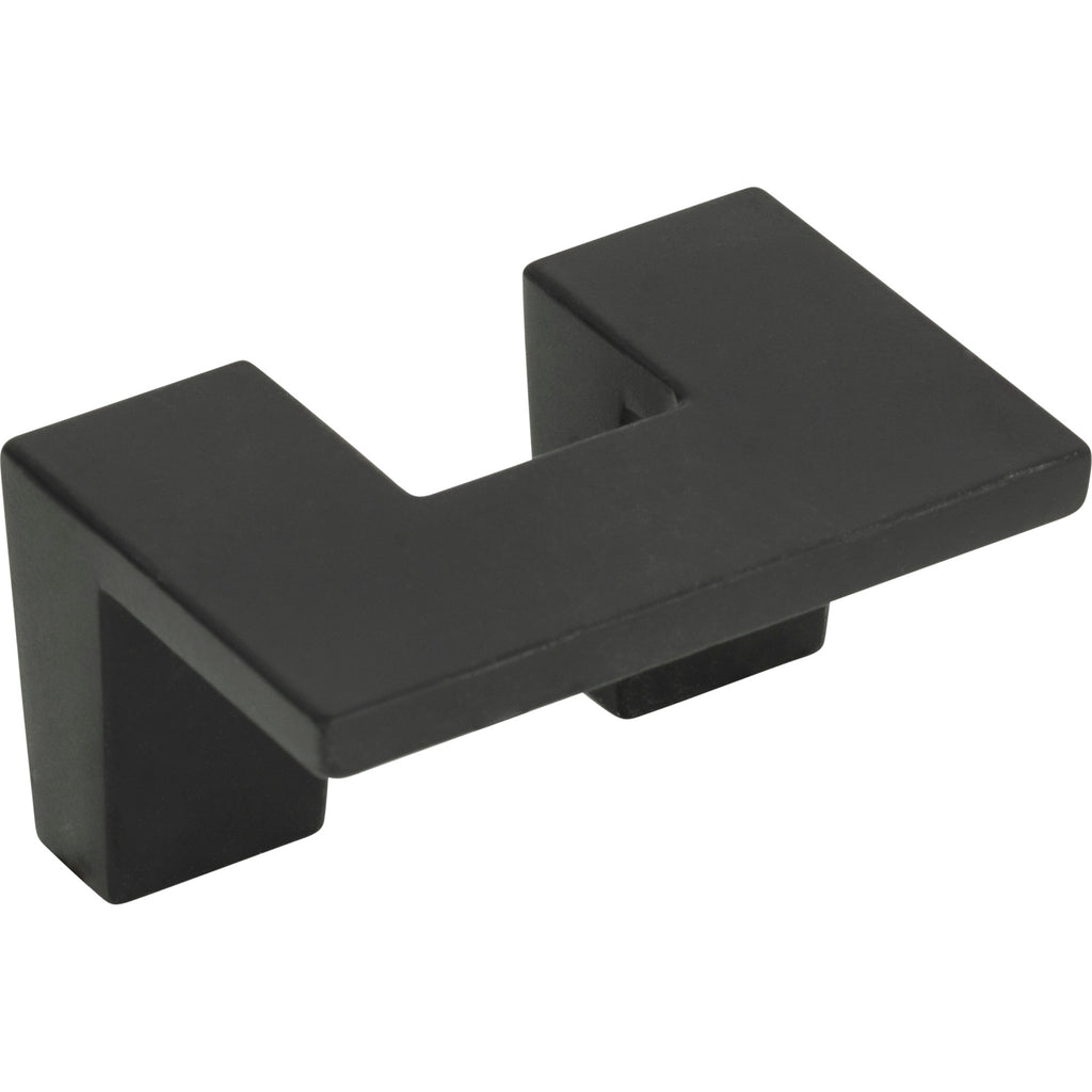 U Turn Knob by Atlas Matte Black