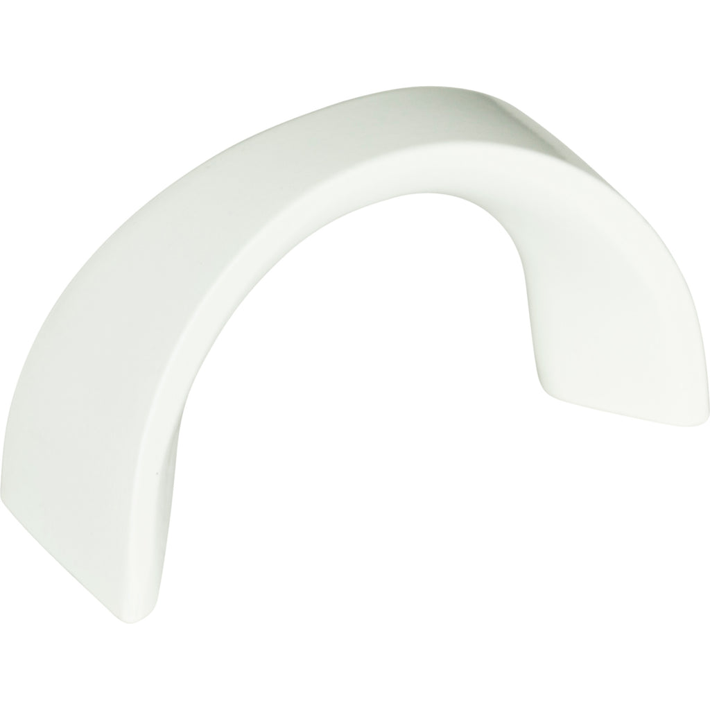 Sleek Knob by Atlas High White Gloss