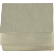 Small Square Knob by Atlas Brushed Nickel