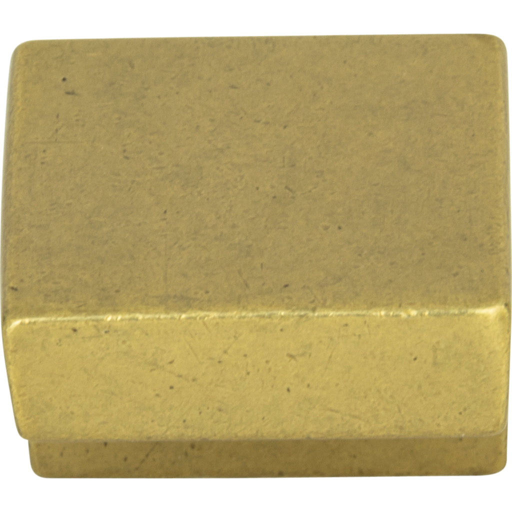 Small Square Knob by Atlas Vintage Brass