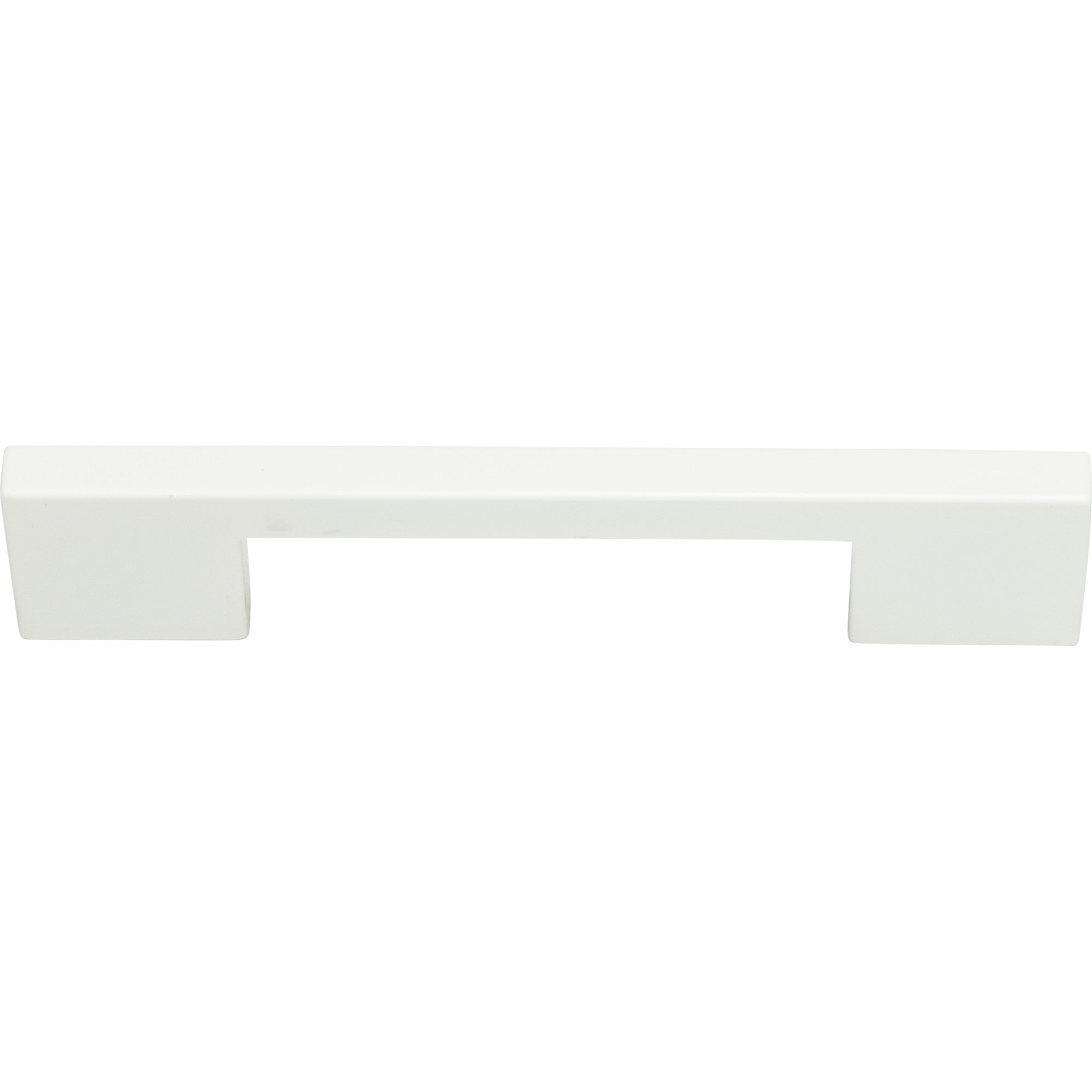 Thin Square Pull by Atlas 5-1/16" / High White Gloss