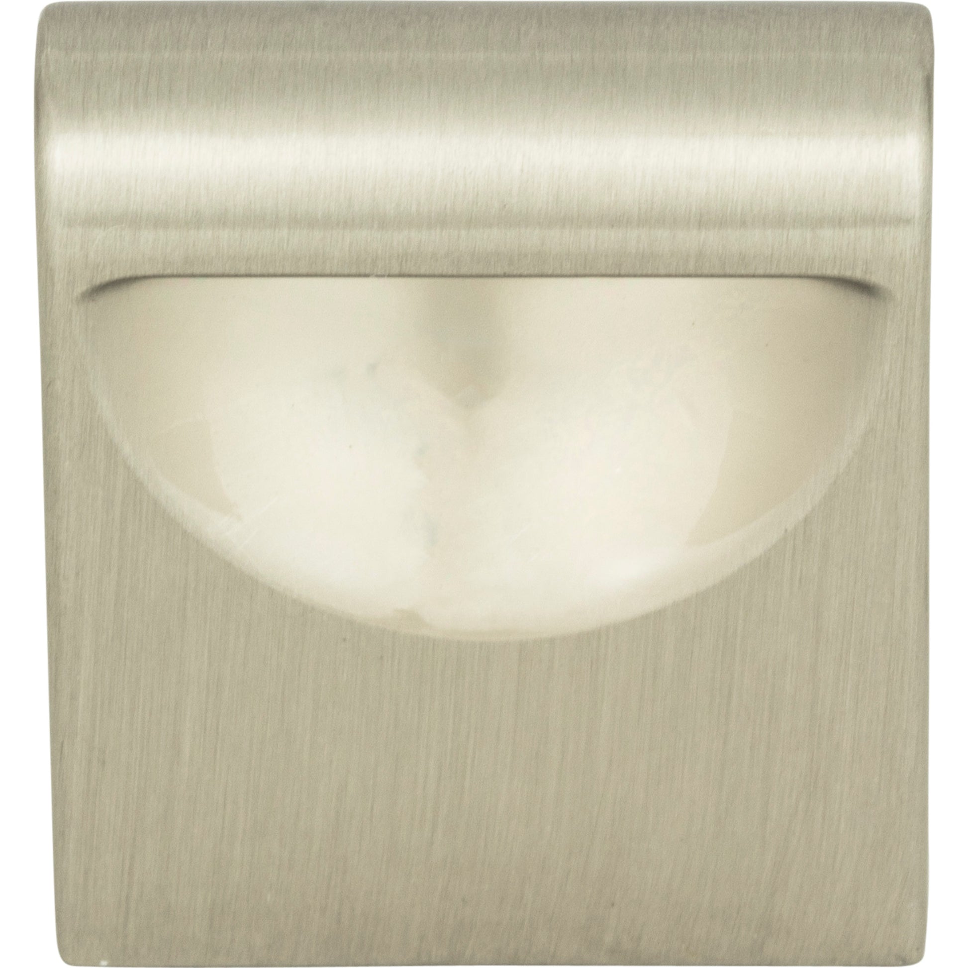 Round Rail Knob by Atlas Brushed Nickel