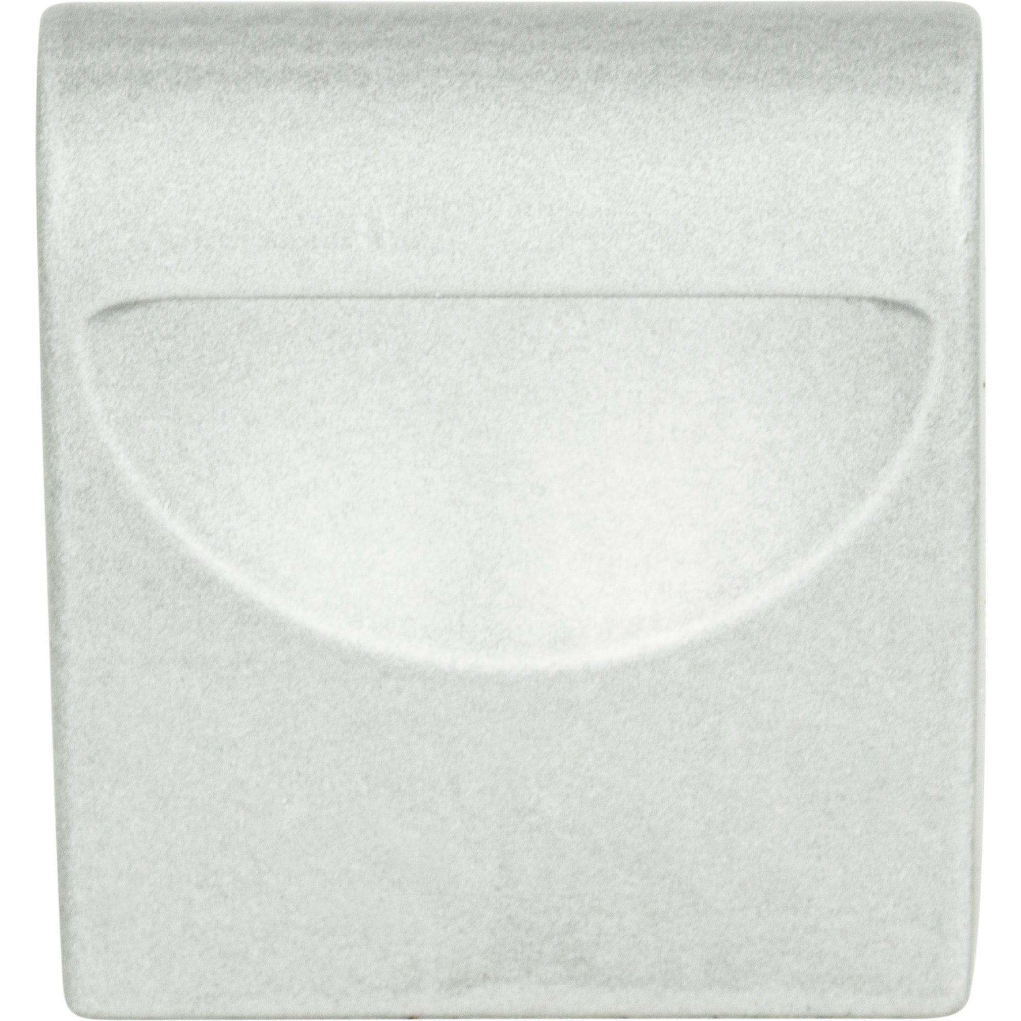 Round Rail Knob by Atlas Matte Chrome