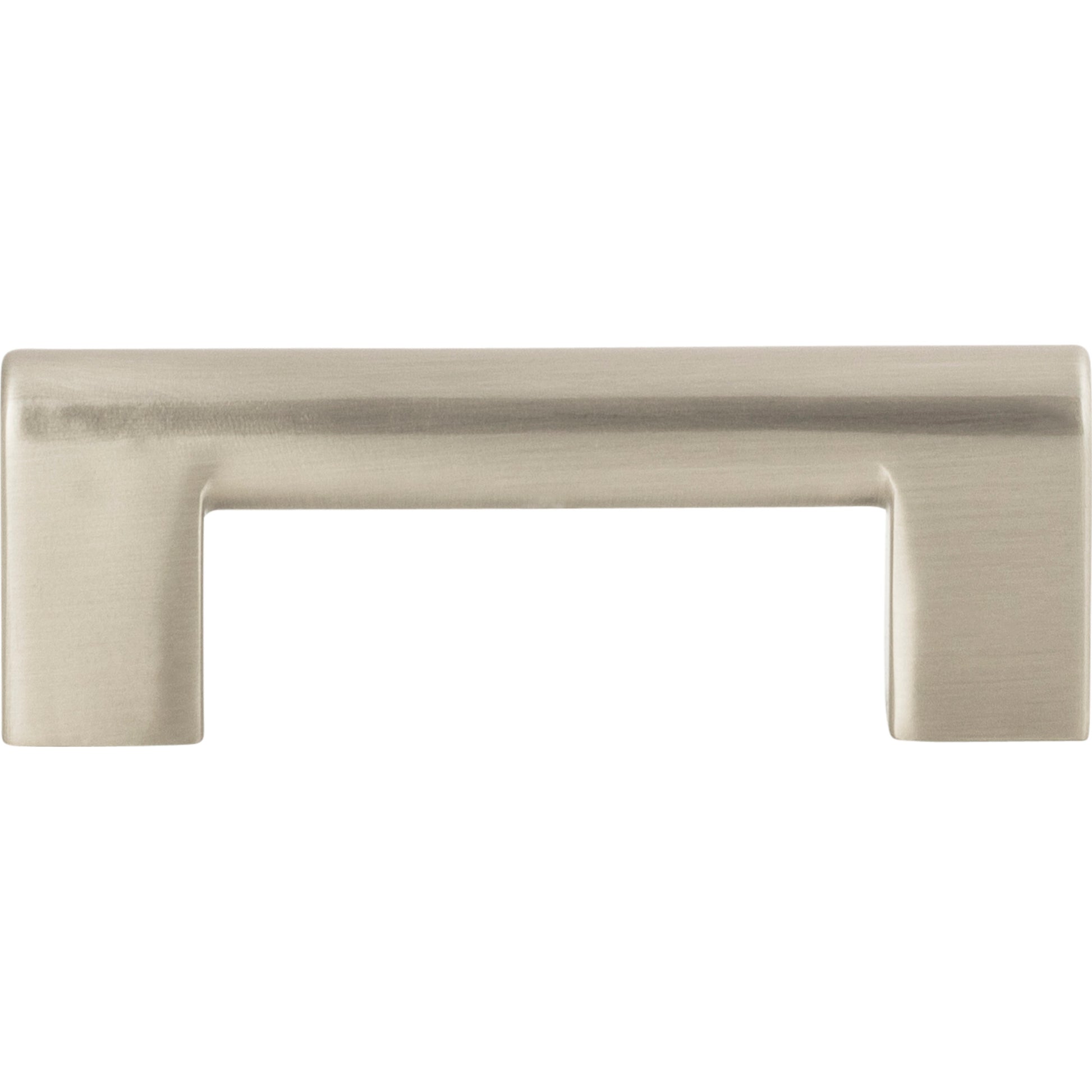 Round Rail Pull by Atlas 3" / Brushed Nickel