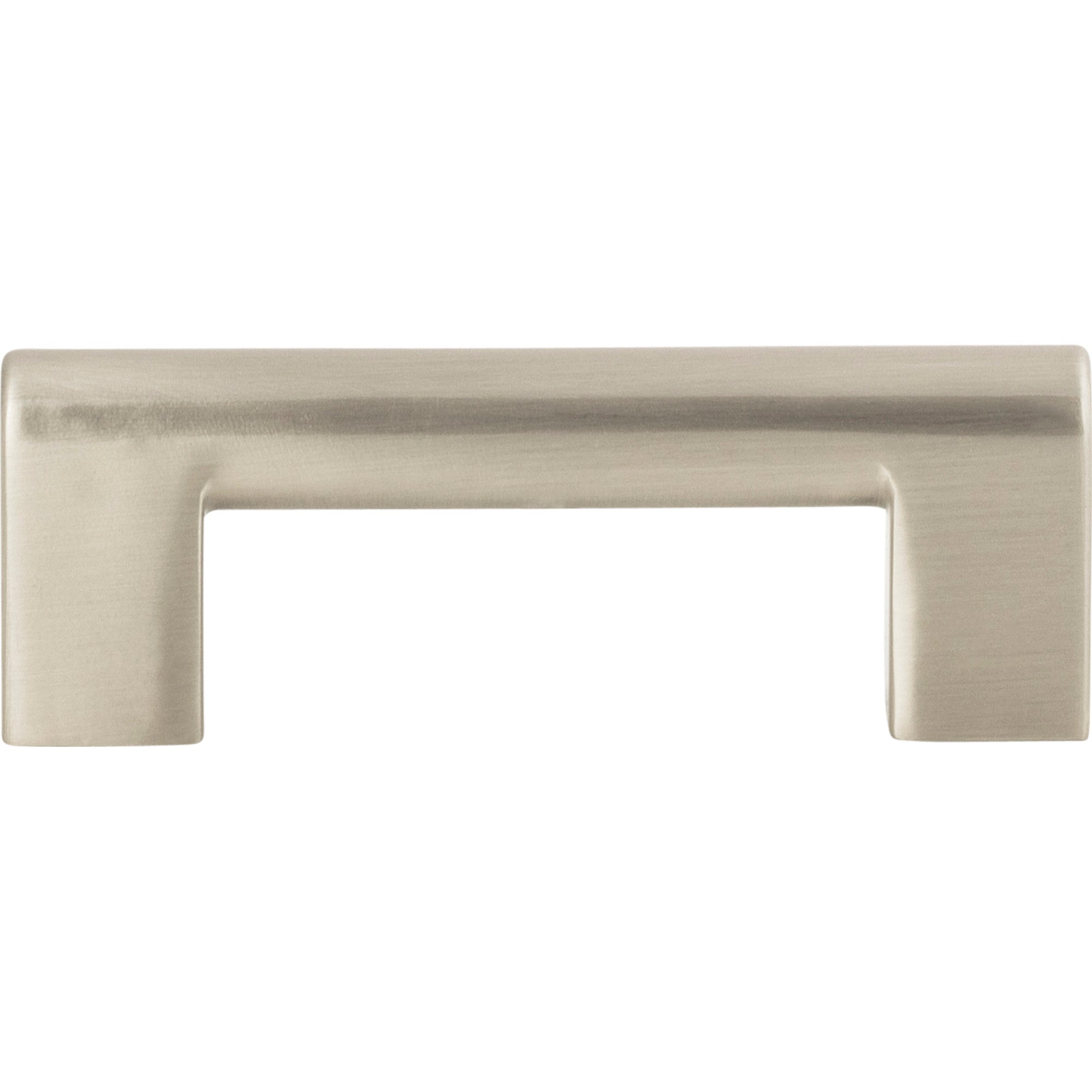 Round Rail Pull by Atlas 3" / Brushed Nickel